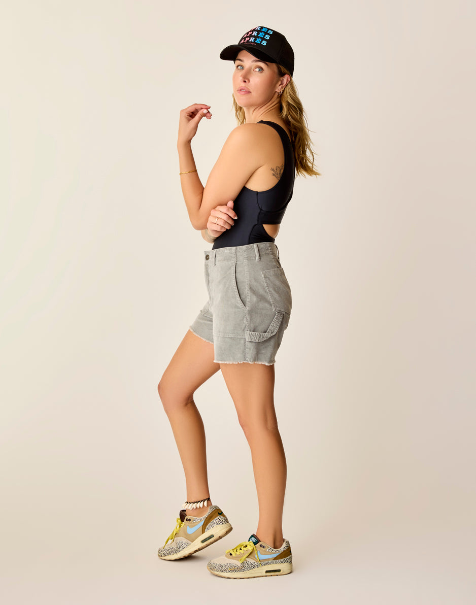 Corey Butter Short: Cinder - Soft & Comfortable Women's Shorts for Casual Wear, Yoga, and Lounge - Perfect for Summer & Home Relaxation