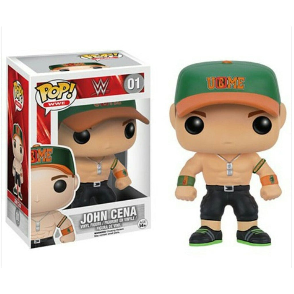 Official WWE John Cena Green Hat - Authentic Wrestling Merchandise for Fans & Collectors - Perfect for WWE Events, Cosplay & Sports Memorabilia Display
