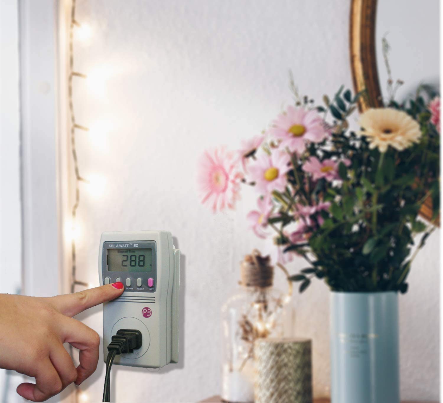 P3 International P4460 Kill A Watt EZ Electricity Usage Monitor - 2 Pack, Grey - Track Energy Consumption for Home Appliances & Save on Electric Bills