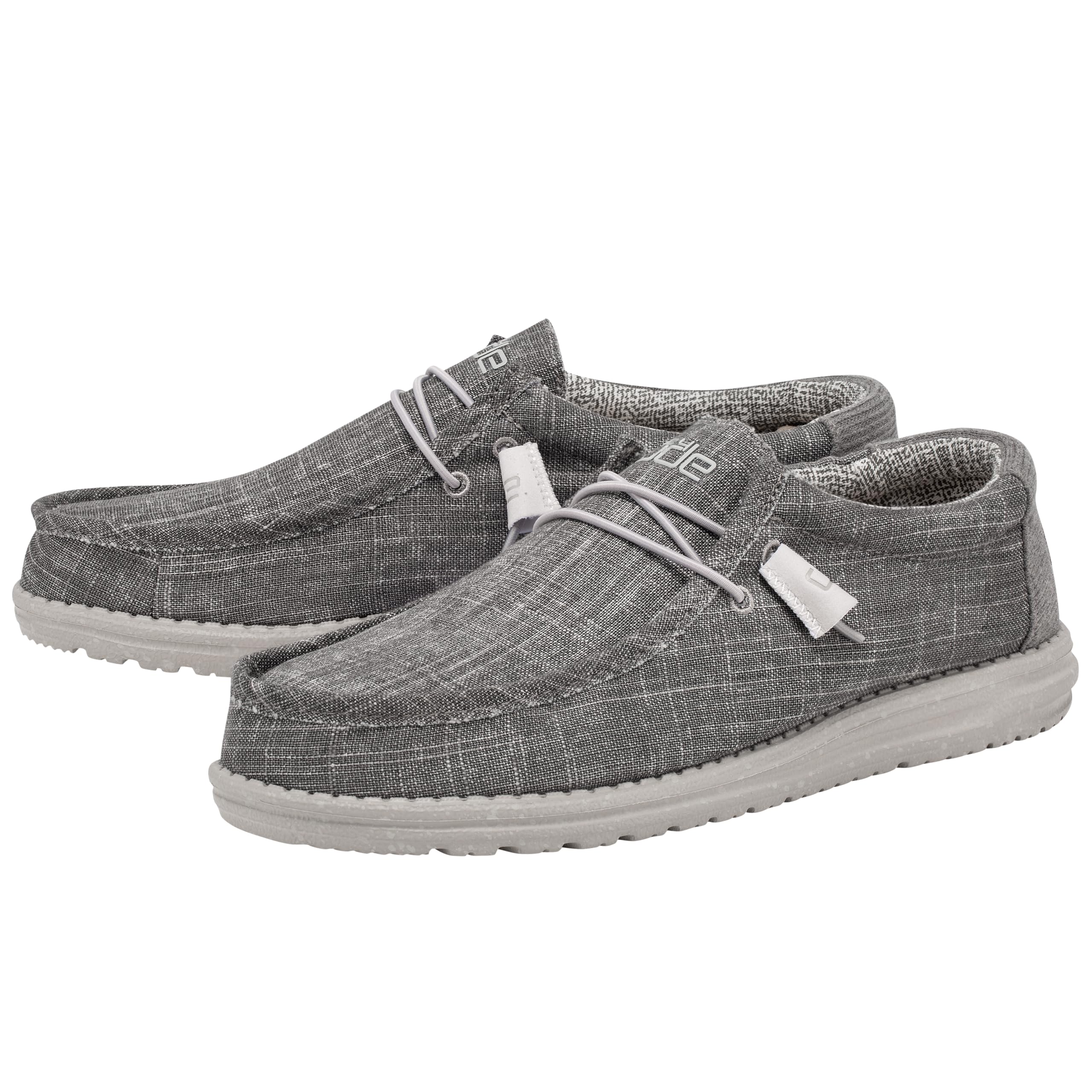 Hey Dude Men's Wally Lace-Up Loafers - Comfortable Lightweight Casual Shoes for Men | Perfect for Walking, Travel & Everyday Wear
