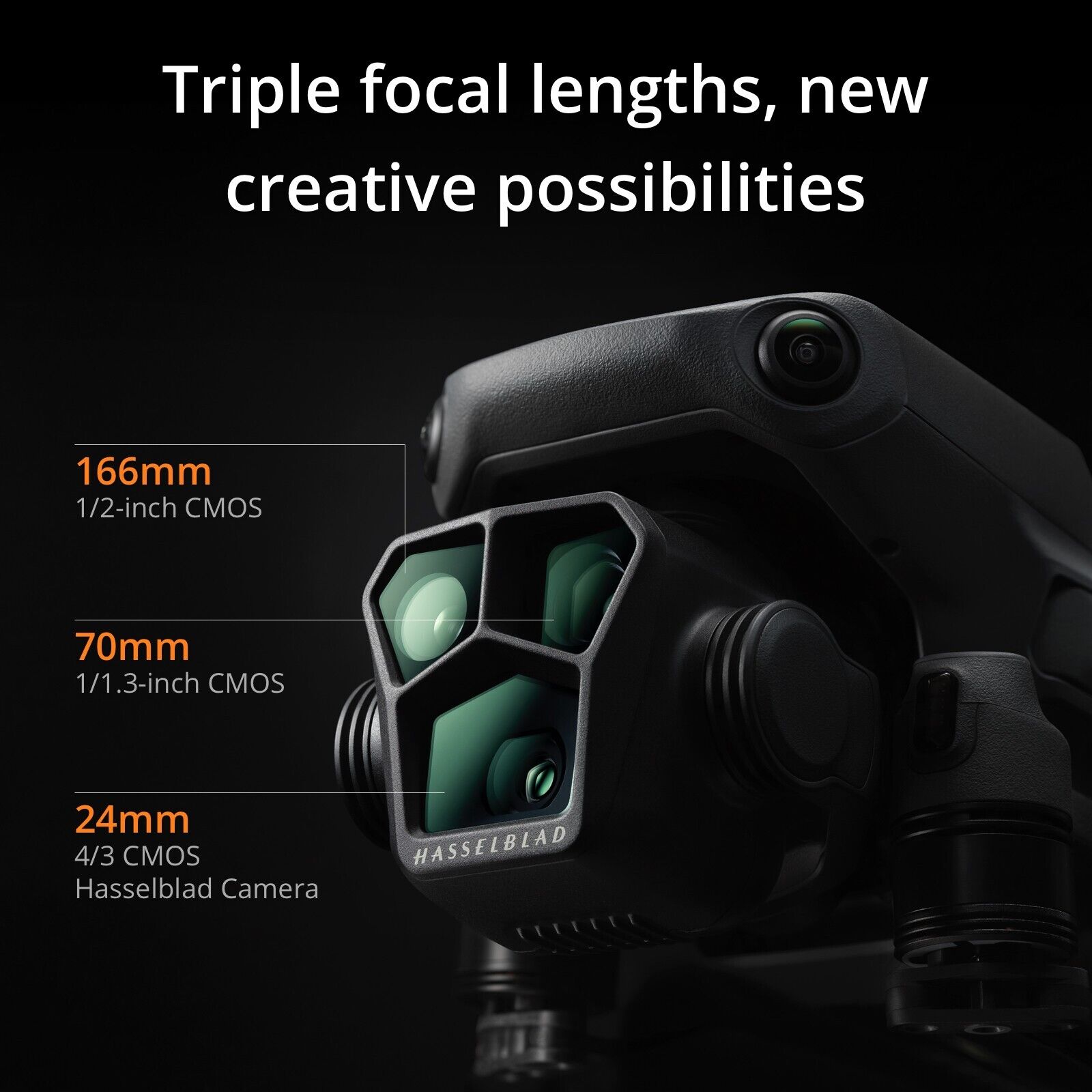 DJI Mavic 3 Pro Fly More Combo with DJI RC Pro - Professional 4K Drone with Triple Camera, 5.1K Video, 46 Min Flight Time - Perfect for Aerial Photography, Videography & Travel Adventures