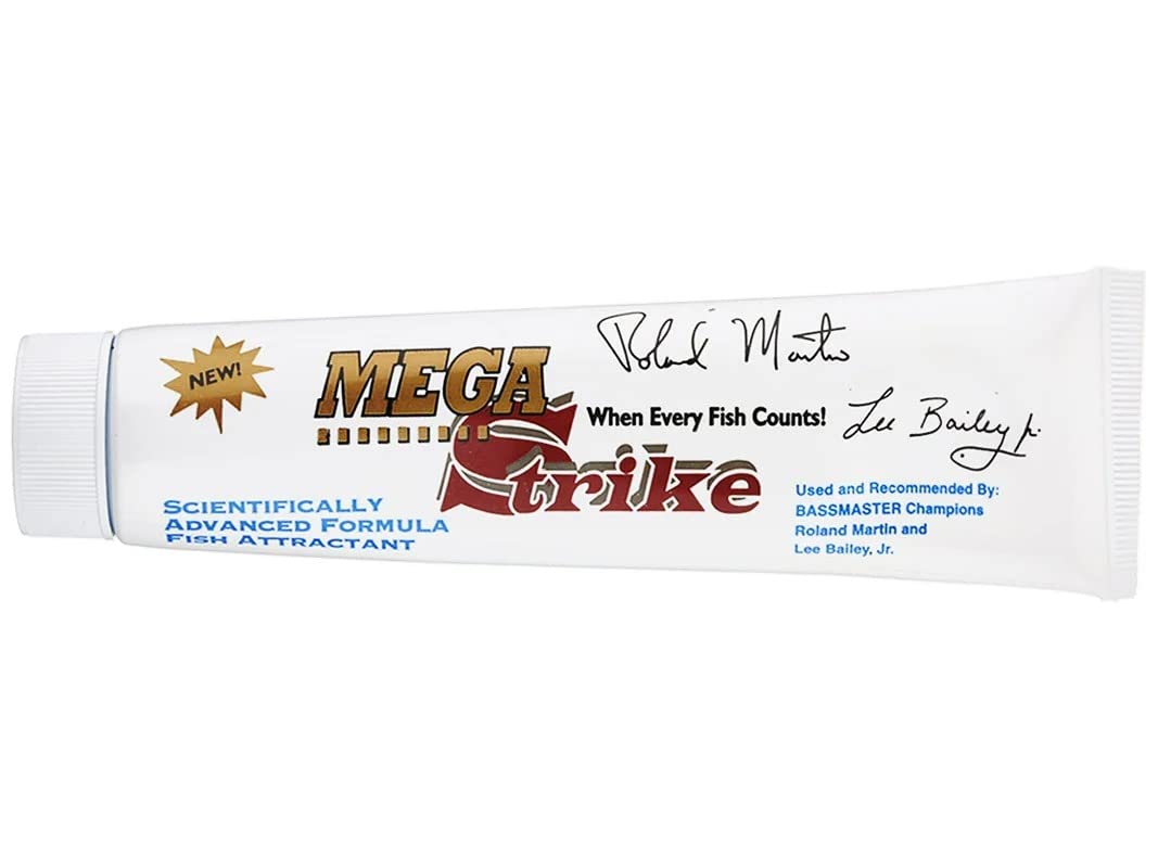 Yamamoto The Megastrike Extra Long-Lasting Gel Bass Fish Scent Attractant - Amino Acid & Protein Balanced Formula for Bass Fishing | Ideal for Freshwater & Saltwater Angling, Tournament Fishing, and Professional Bass Fishing