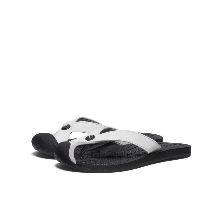 Women's Barbados Flip Flops - Comfortable Vapor & Black Sandals for Beach, Pool & Summer Outfits | Lightweight & Stylish Footwear