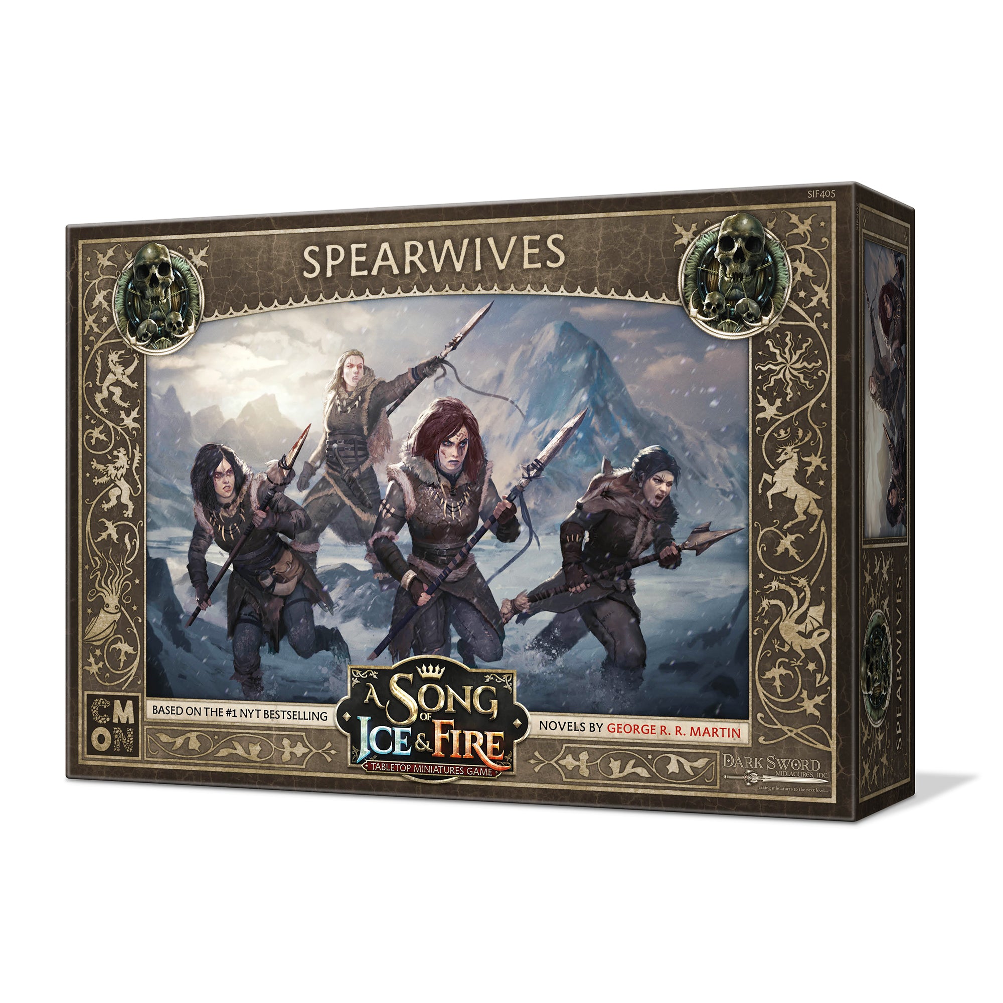 SIF: Spearwives ML - Fantasy Role-Playing Game Miniatures for Tabletop RPG & Wargaming Scenes