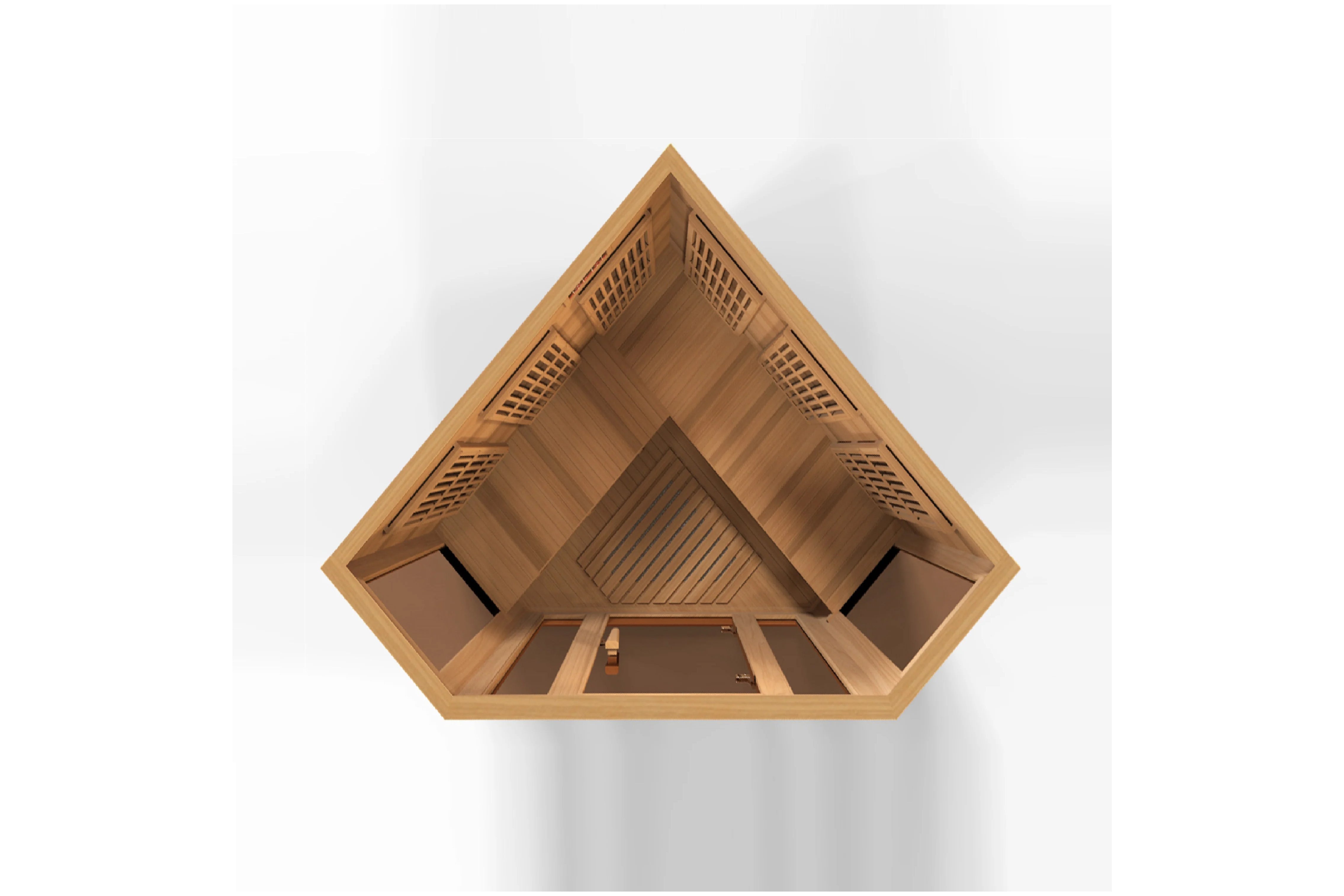 Maxxus Avignon Edition 3-Person Corner Low EMF FAR Infrared Sauna for Home Relaxation & Detox - Perfect for Wellness, Muscle Recovery & Stress Relief
