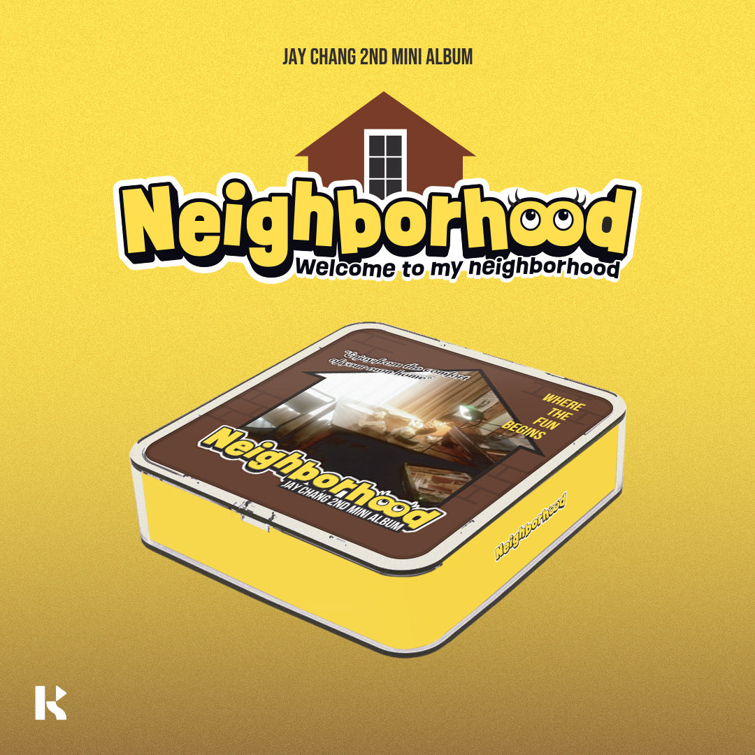 JAY CHANG 2ND MINI ALBUM 'NEIGHBORHOOD' (KIHNO KIT) - K-Pop Music Album for Fans, Collectors & Gift Giving - Perfect for Concerts, Birthdays & Special Occasions