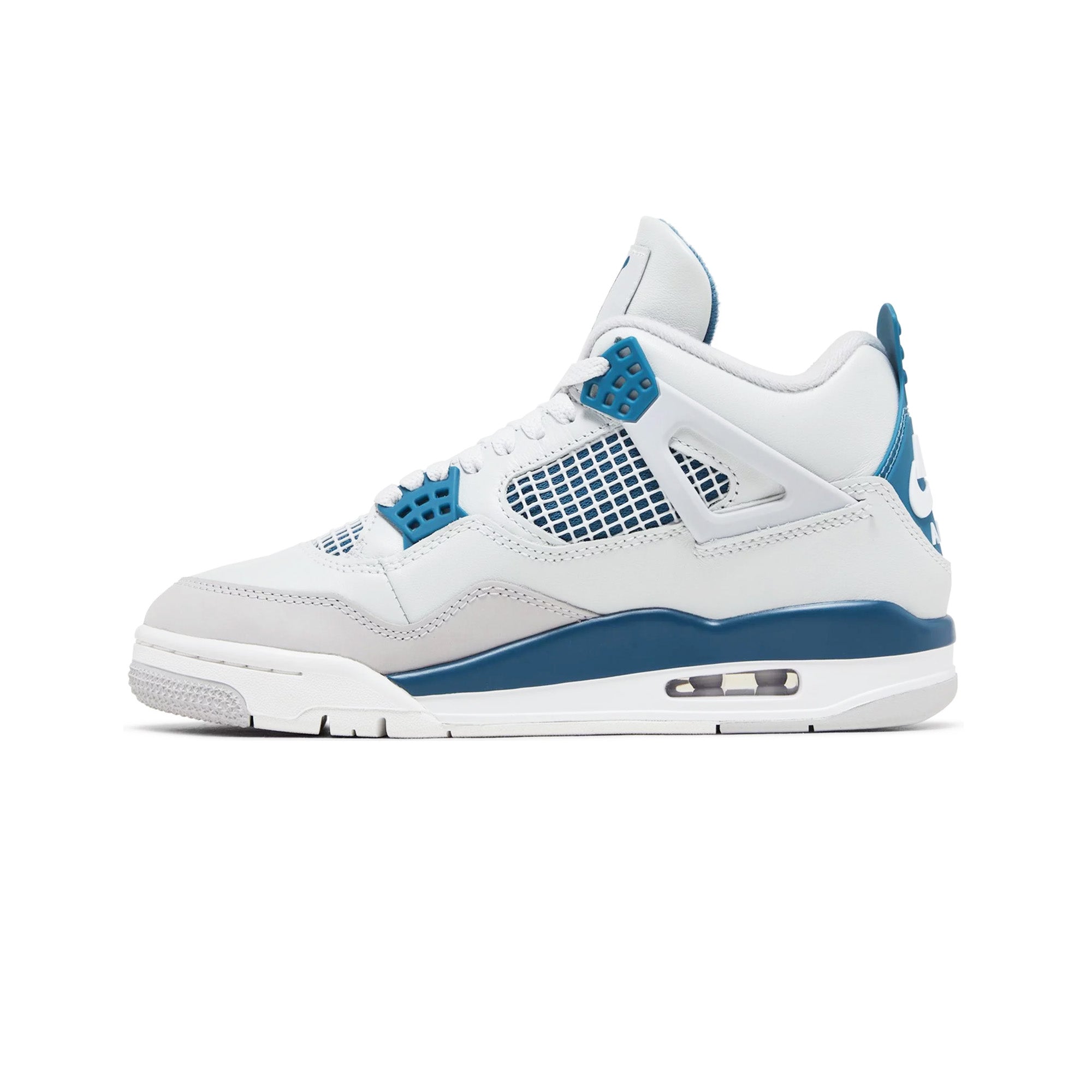 Air Jordan 4 Retro 'Military Blue' 2024 - Men's Basketball Sneakers | Classic Nike Shoes for Sports & Streetwear Fashion | Perfect for Basketball Games, Gym Workouts and Casual Outfits