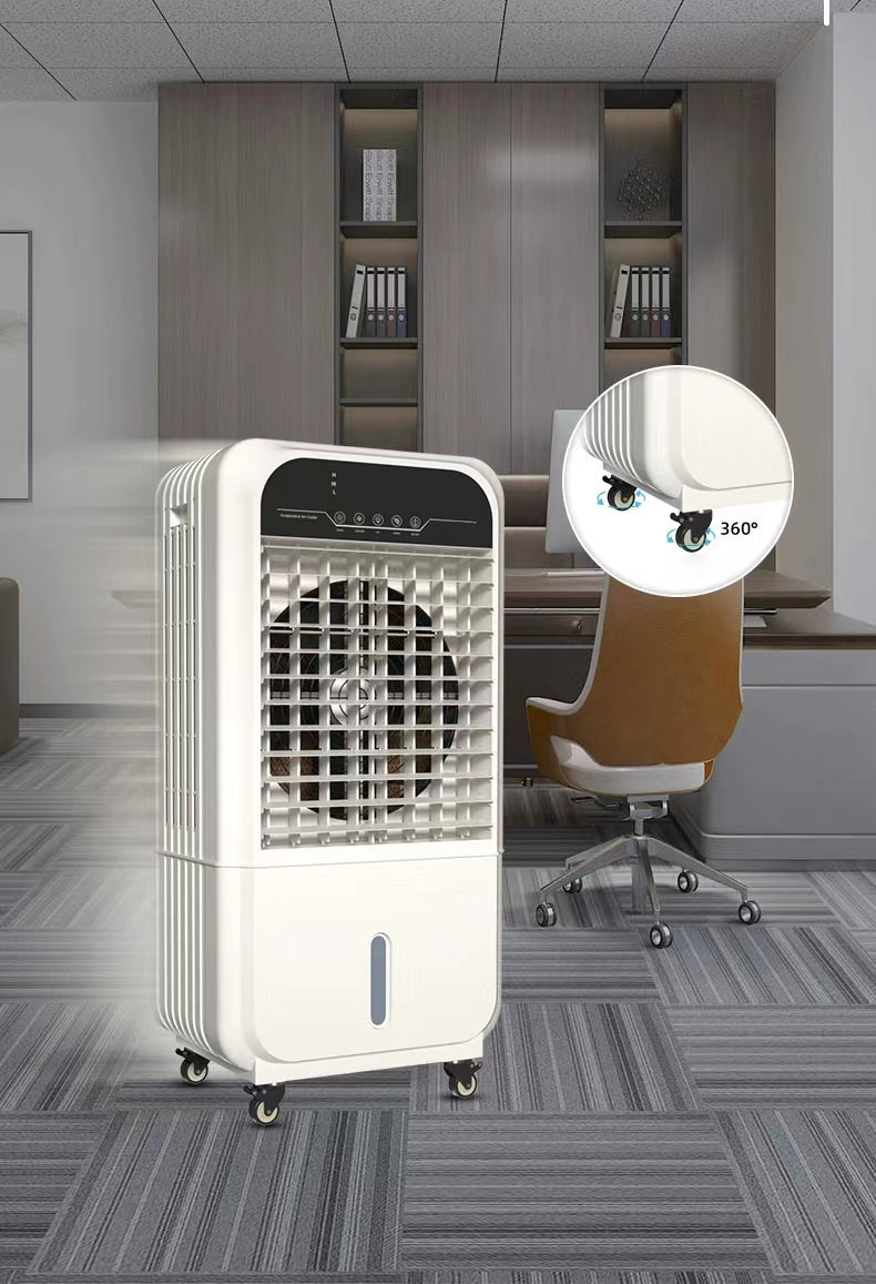 ZC 40Y2 Portable Air Cooler - 400 Sq.Ft Coverage, Energy Efficient Evaporative Cooling Fan for Home, Office, Bedroom - Perfect for Summer, Hot Weather & Dry Climates