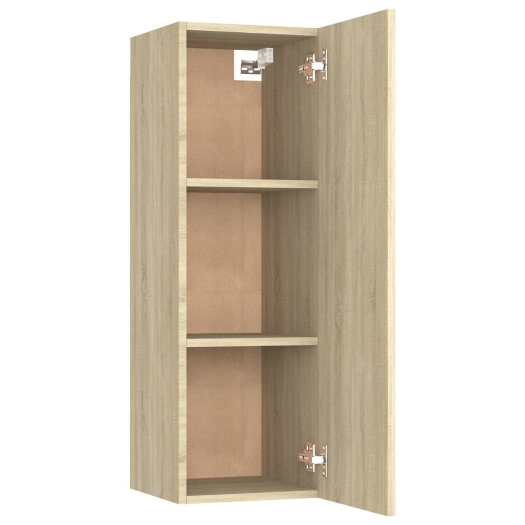 Modern Hanging TV Cabinet - Wall Mounted TV Stand with Floating Shelf for Living Room, Bedroom & Hotel - Space Saving Design for Flat Screen TVs up to 65