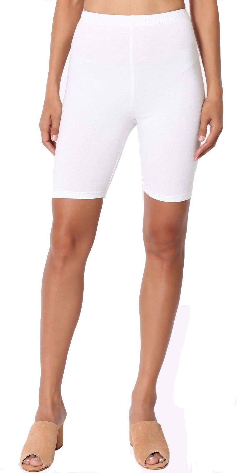 Women's High-Waist Over-Knee Cycling Shorts - Super Stretch Activewear for Dancing, Running, Gym, Yoga, and Casual Sports | Perfect for Outdoor Workouts and Fitness Activities