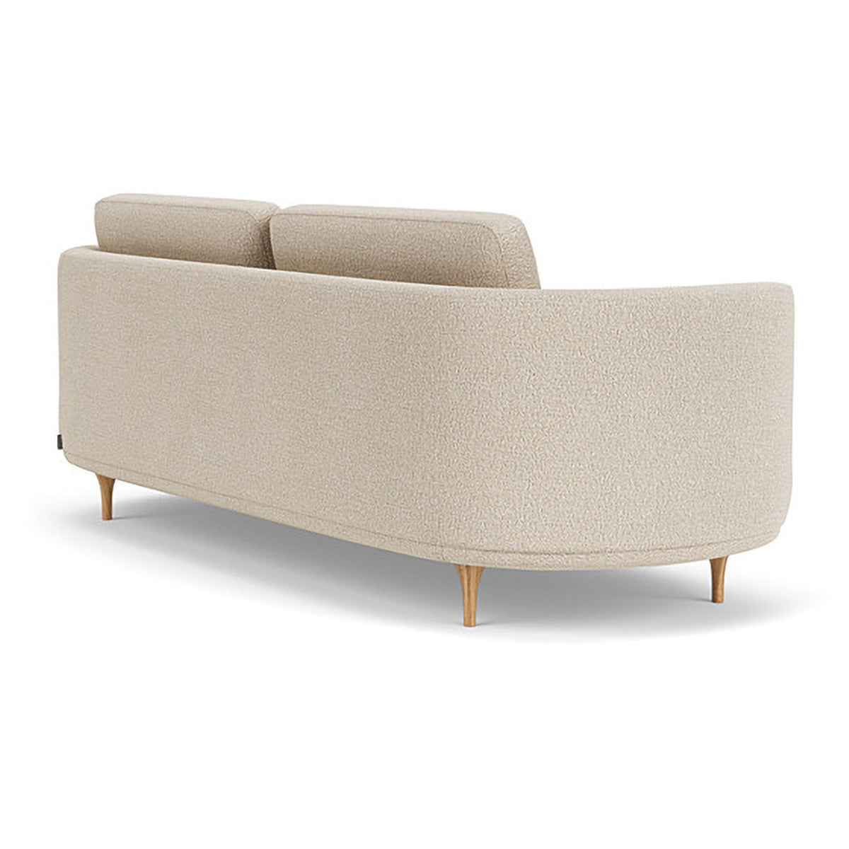 Elinor Boucle 3-Seater Sofa - Modern Upholstered Couch for Living Room, Lounge & Office - Soft Chenille Fabric Sectional Sofa with Comfortable Cushions