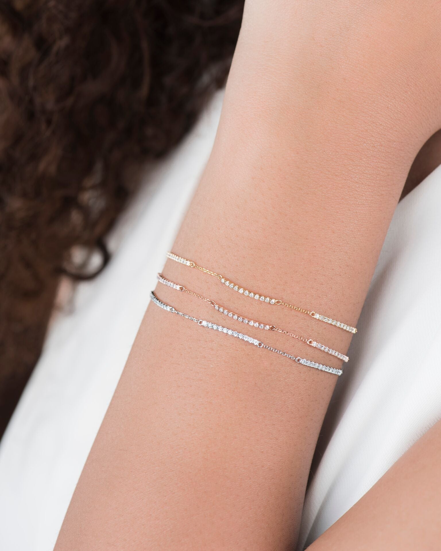 14k Rose Gold Diamond Tennis Bracelet for Women - Elegant & Durable Jewelry Gift for Anniversary, Wedding, Party & Special Occasions