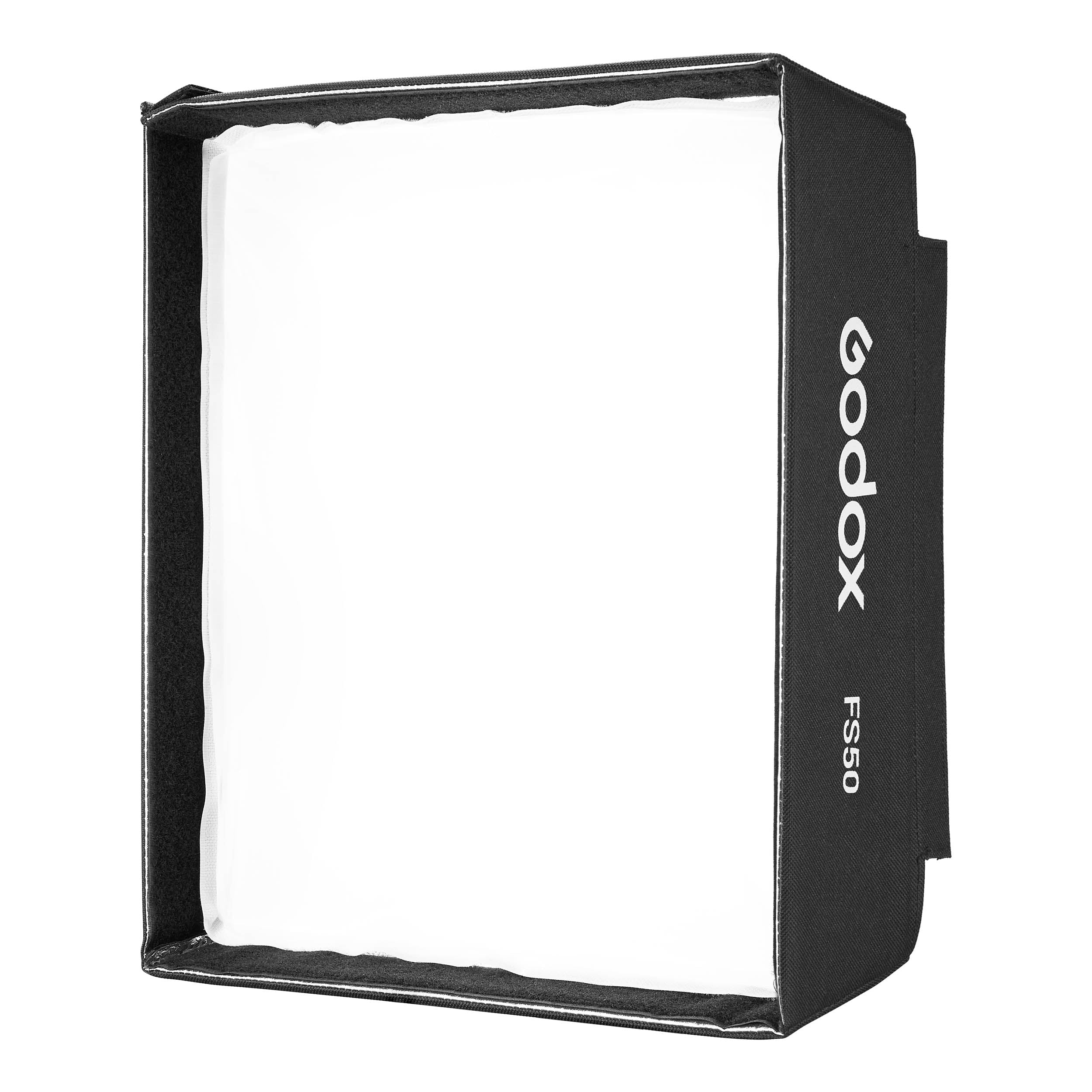 Godox FH50BI 1x1 Foot Bi-Color LED Light with Battery Power & Softbox Kit - Perfect for YouTube Videos, Photography, and Studio Lighting