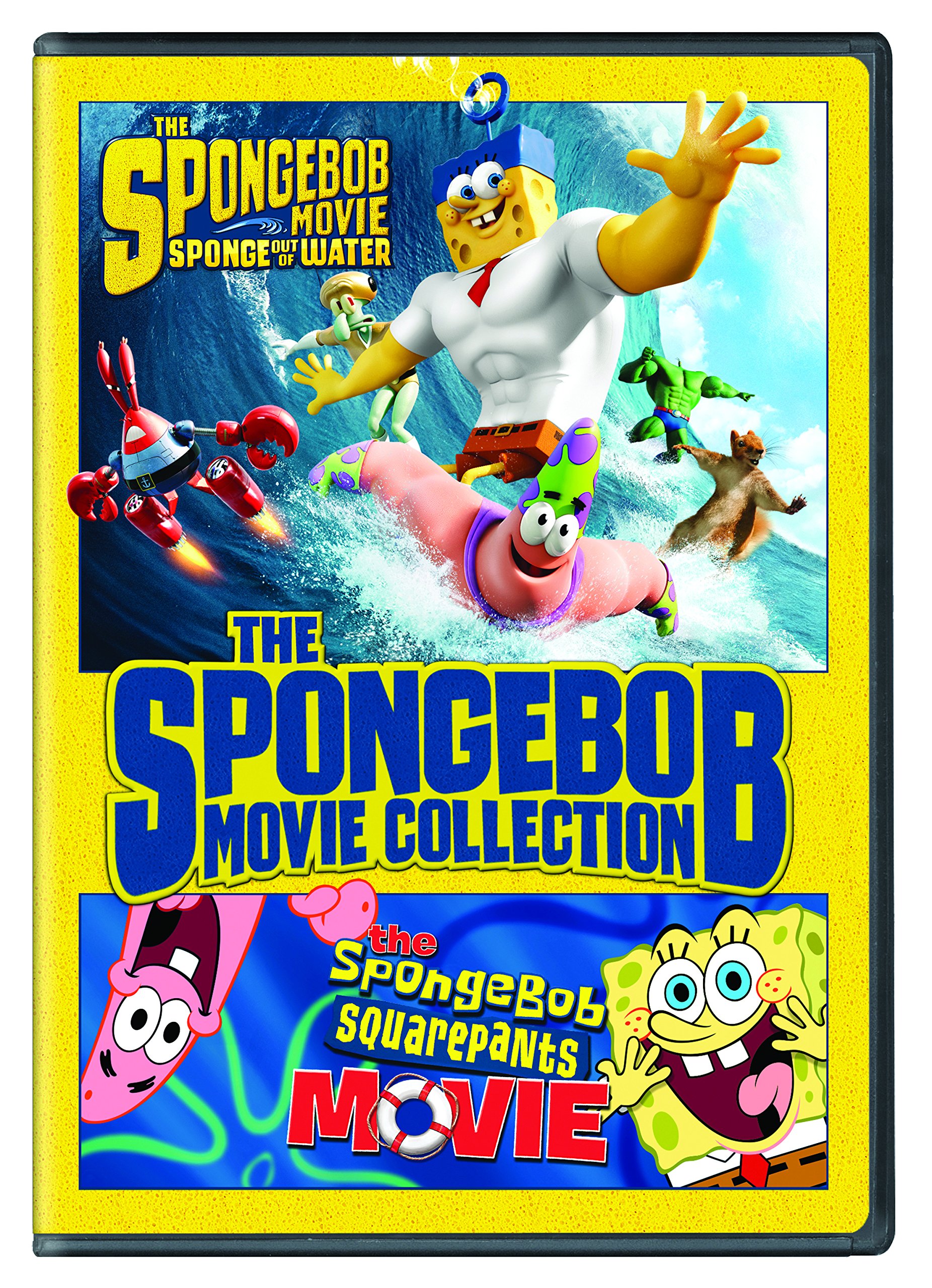 SpongeBob SquarePants Complete Movie Collection DVD - Nickelodeon Cartoon Series for Kids & Family Movie Night - Perfect for Birthday Gifts, Sleepovers and Weekend Entertainment