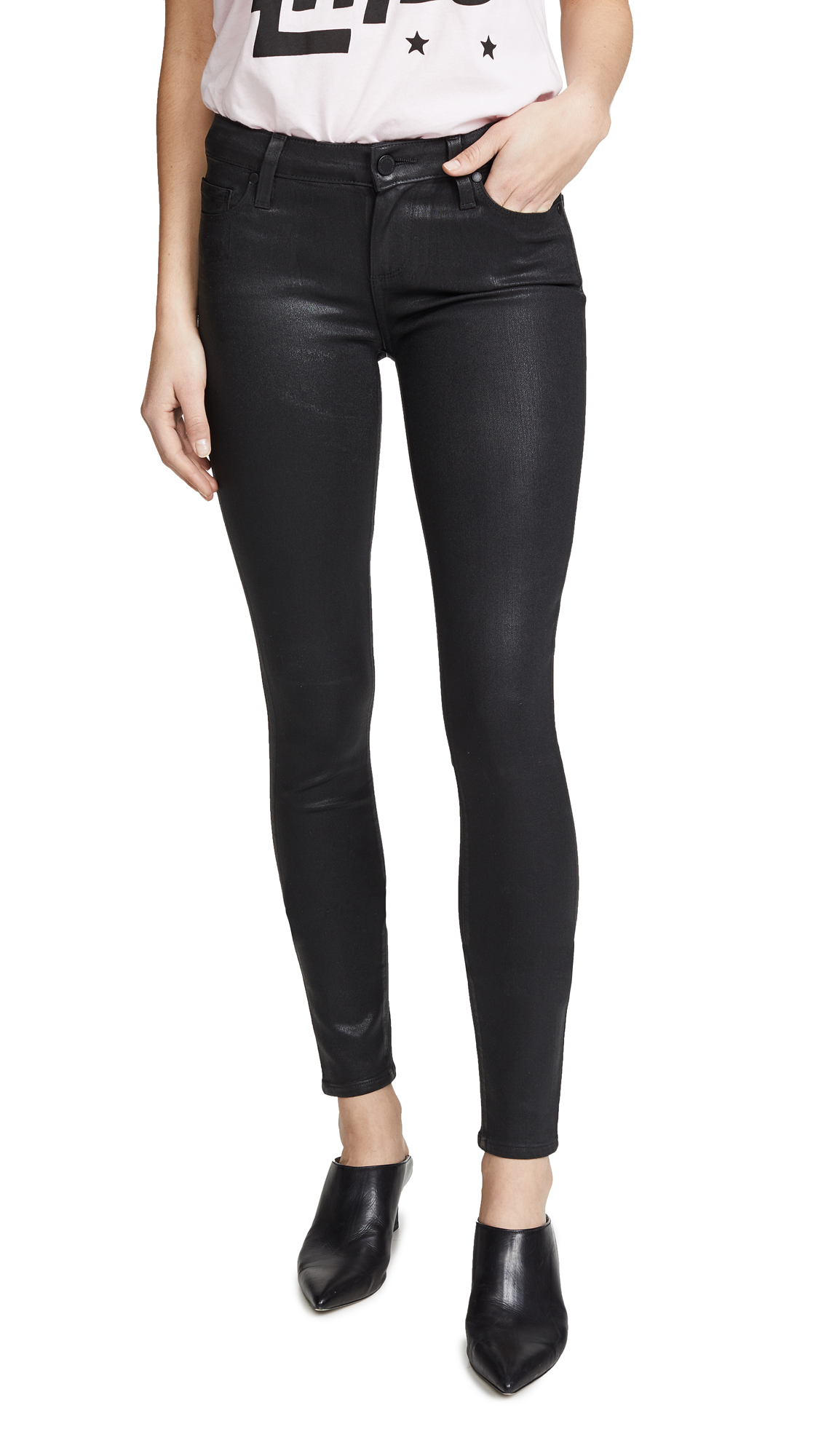 PAIGE Women's Verdugo Ultra Skinny Jeans - High Waist Stretch Denim Pants for Everyday Wear & Night Out | Slim Fit Comfortable Jeans for Women