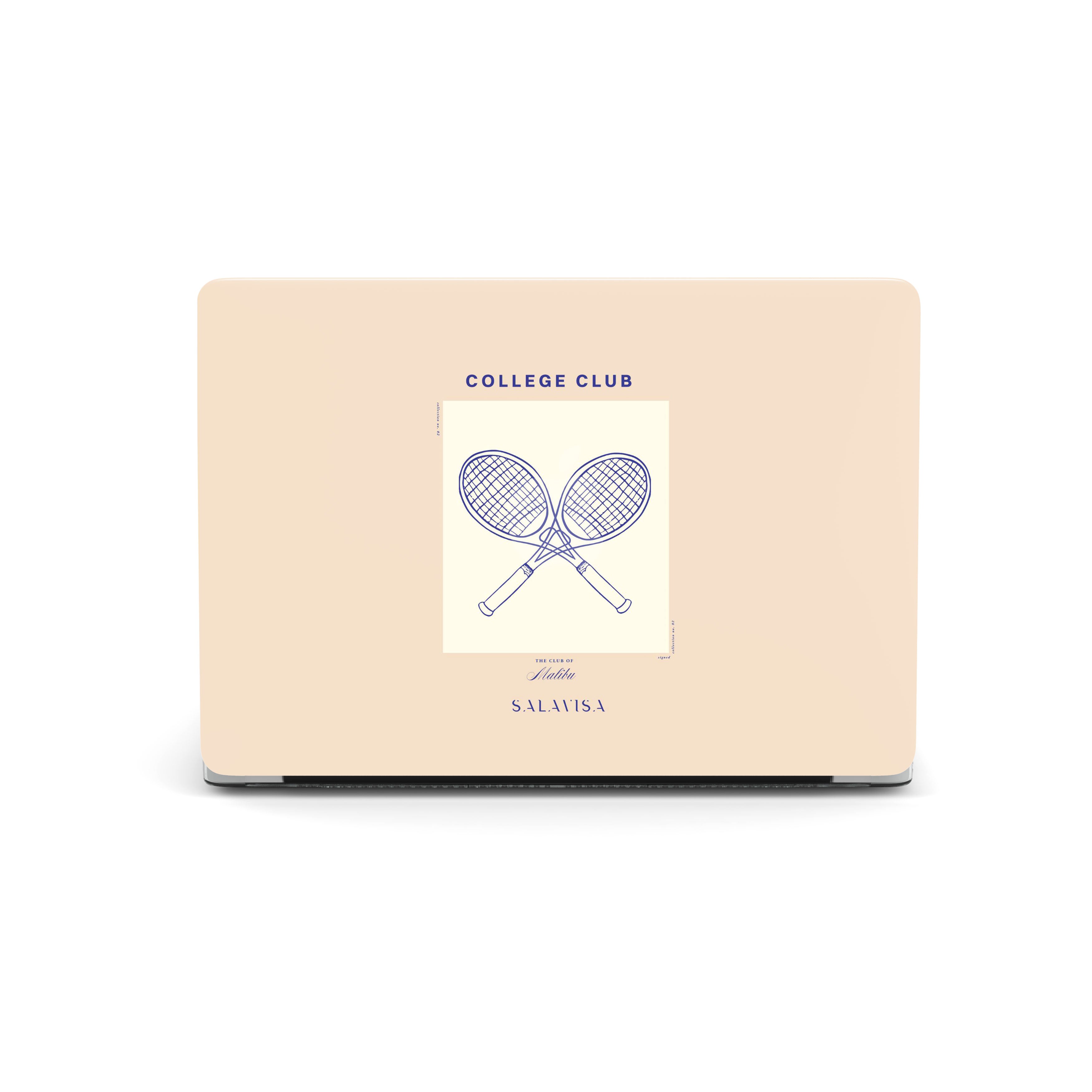Beige Malibu Club MacBook Case - Premium Protective Cover for MacBook Air/Pro - Slim & Durable Laptop Sleeve for Work, Travel & School