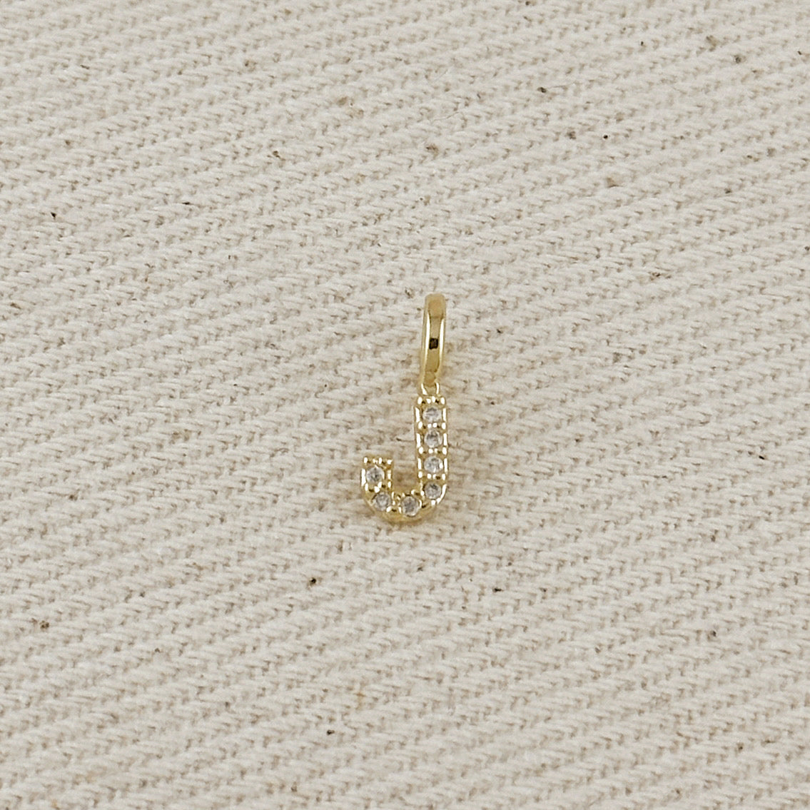 18K Gold Filled Micro CZ Initial Letter Charm - Personalized Jewelry for Necklaces, Bracelets & Gifts - Perfect for Birthdays, Anniversaries and Special Occasions