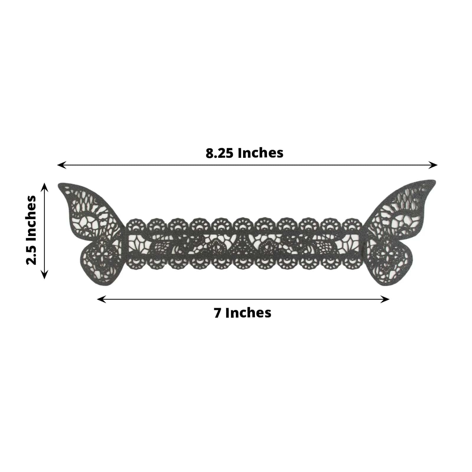 12 Pack Laser Cut 3D Butterfly Napkin Rings for Wedding, Party & Table Decor - Elegant DIY Paper Craft for Dinnerware & Home Decoration