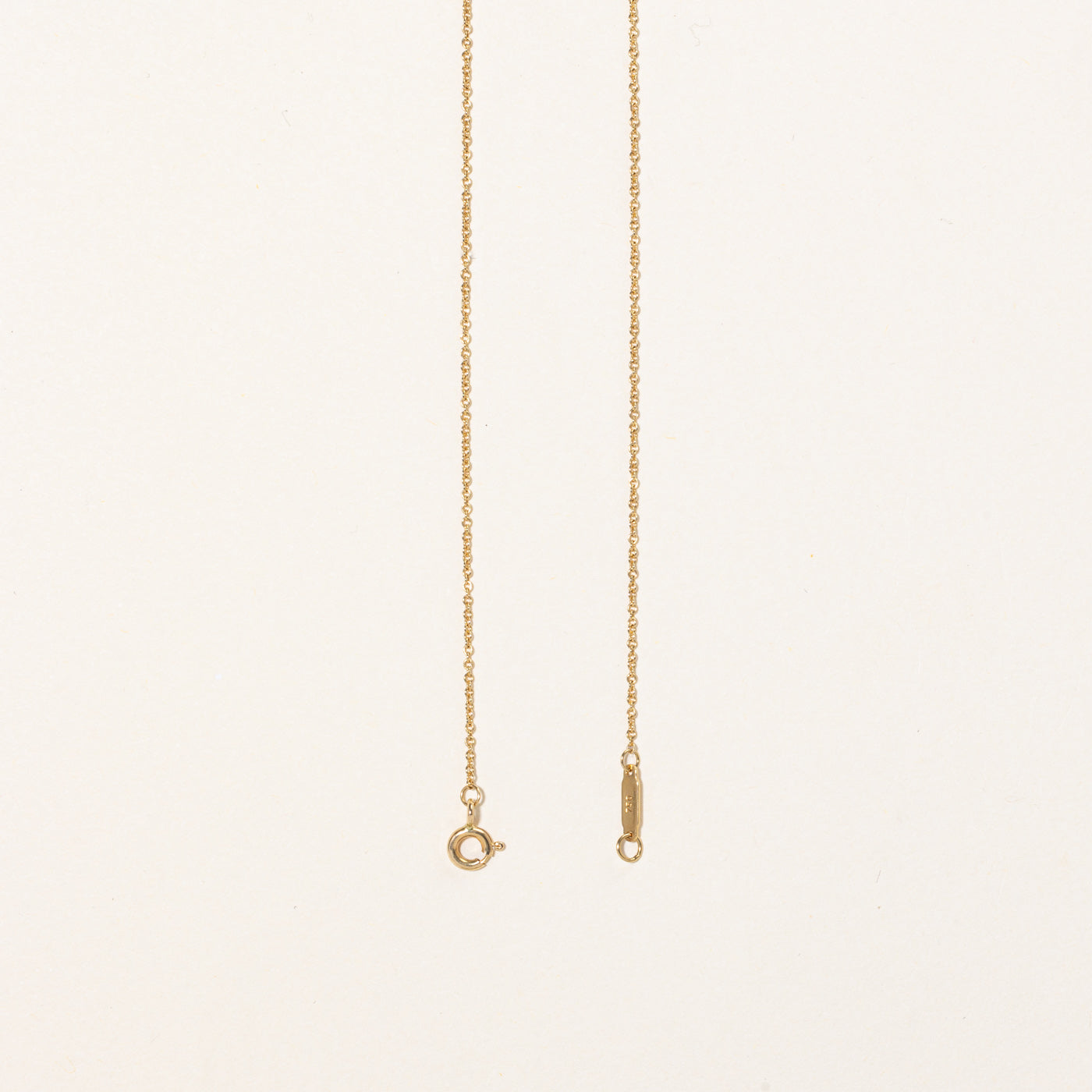Tiffany & Co 18k Gold Chain Necklace 16 Inches - Elegant Jewelry for Women, Perfect for Gifts, Parties & Everyday Wear