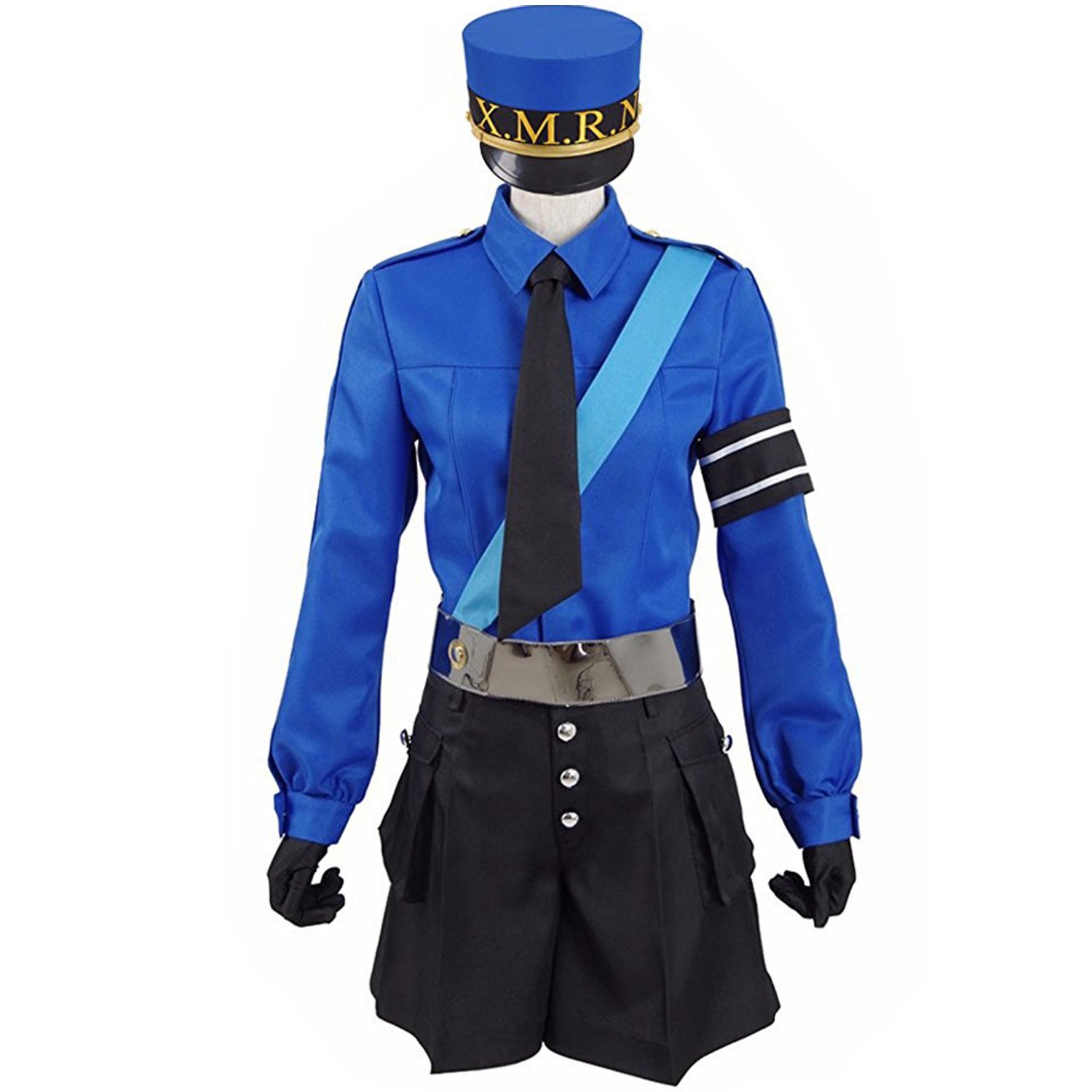 Anime Caroline & Justine Gemini Twins Cosplay Costume Set with Hat - Perfect for Halloween, Conventions & Anime Themed Parties