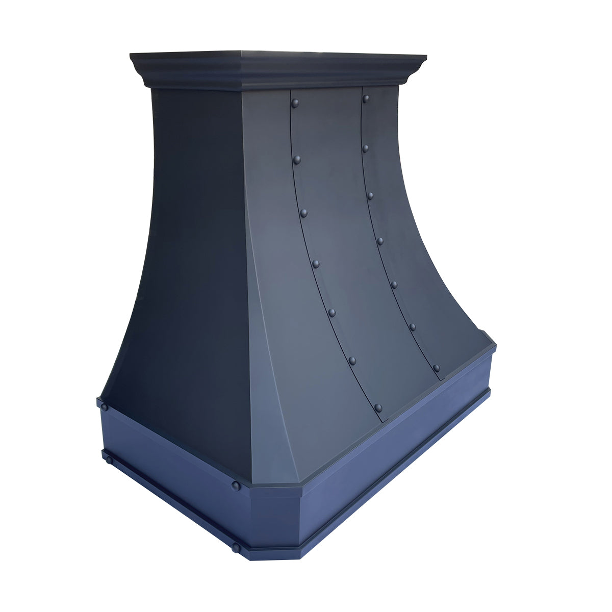 RHM Stainless Steel Custom Range Hood H3 GO 01 for Pete - Professional Kitchen Ventilation for Home & Restaurant Use