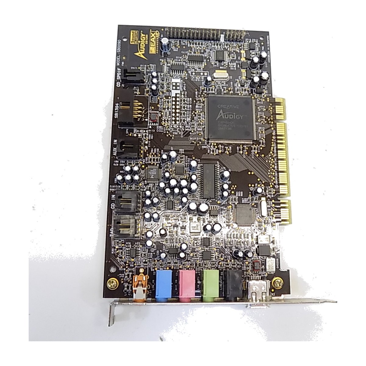 Creative SB0090 Sound Blaster Audigy EAX Advanced HD 5.1 Channel PCI Sound Card with SB1394 Firewire - Perfect for Gaming, Music Production & Home Theater PCs