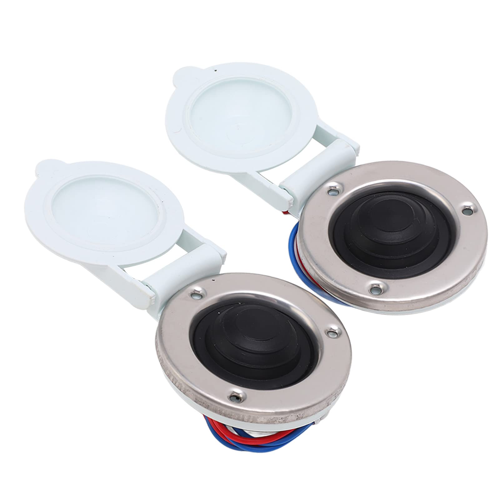 2PCS Marine Boat Windlass Foot Switch - Rust Proof Up/Down Control for Boat Anchoring - Perfect for Deck & Dock Use