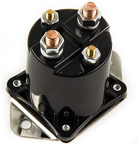 12V Solenoid for Club Car Golf Carts - Compatible with Models 1013609, 1012275, 101360 - Durable Replacement Part for Smooth Acceleration & Reliable Performance - Perfect for Golf Course Maintenance & Electric Vehicle Repairs