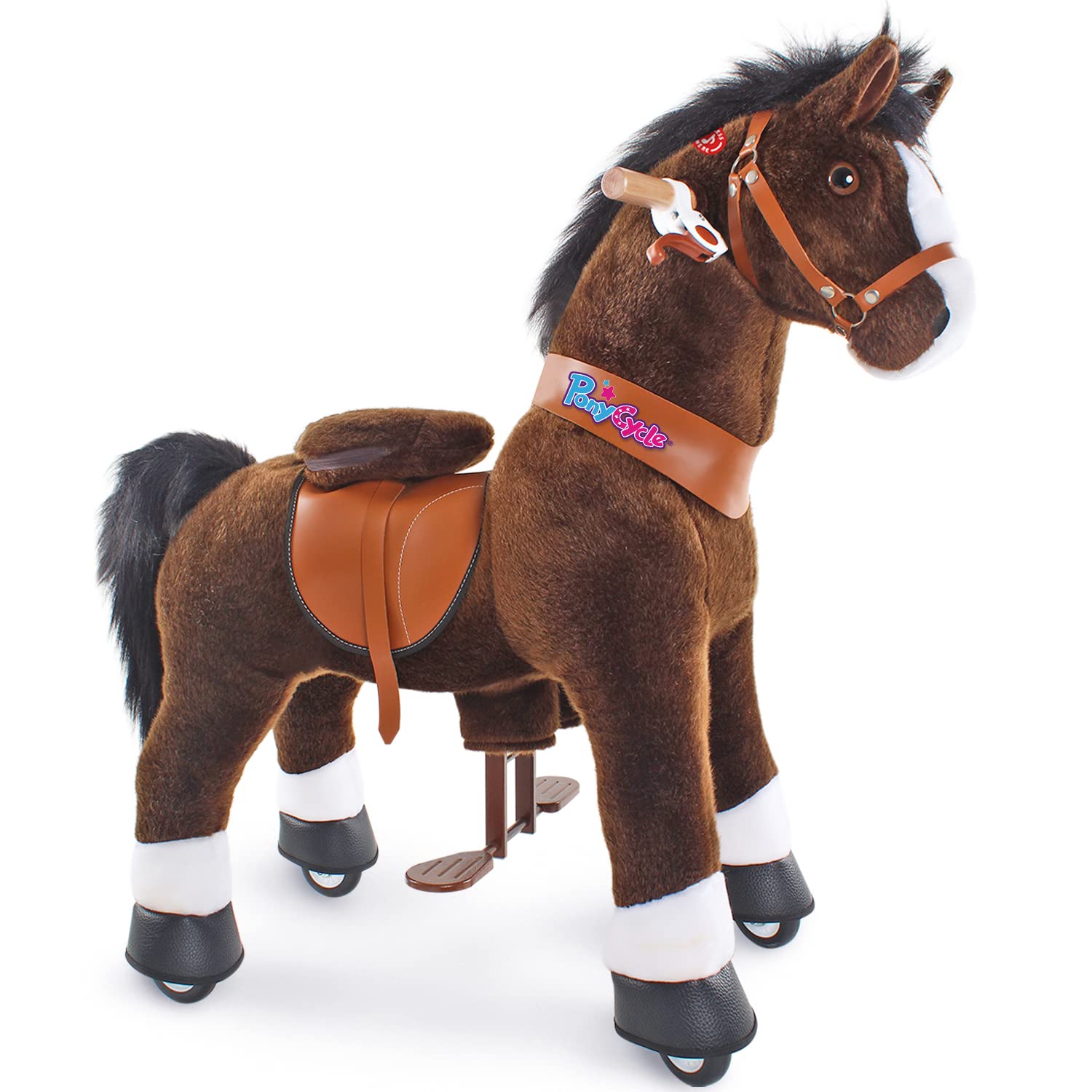 PonyCycle Ride-On Horse Toy for Kids Ages 4-8 | Large 36