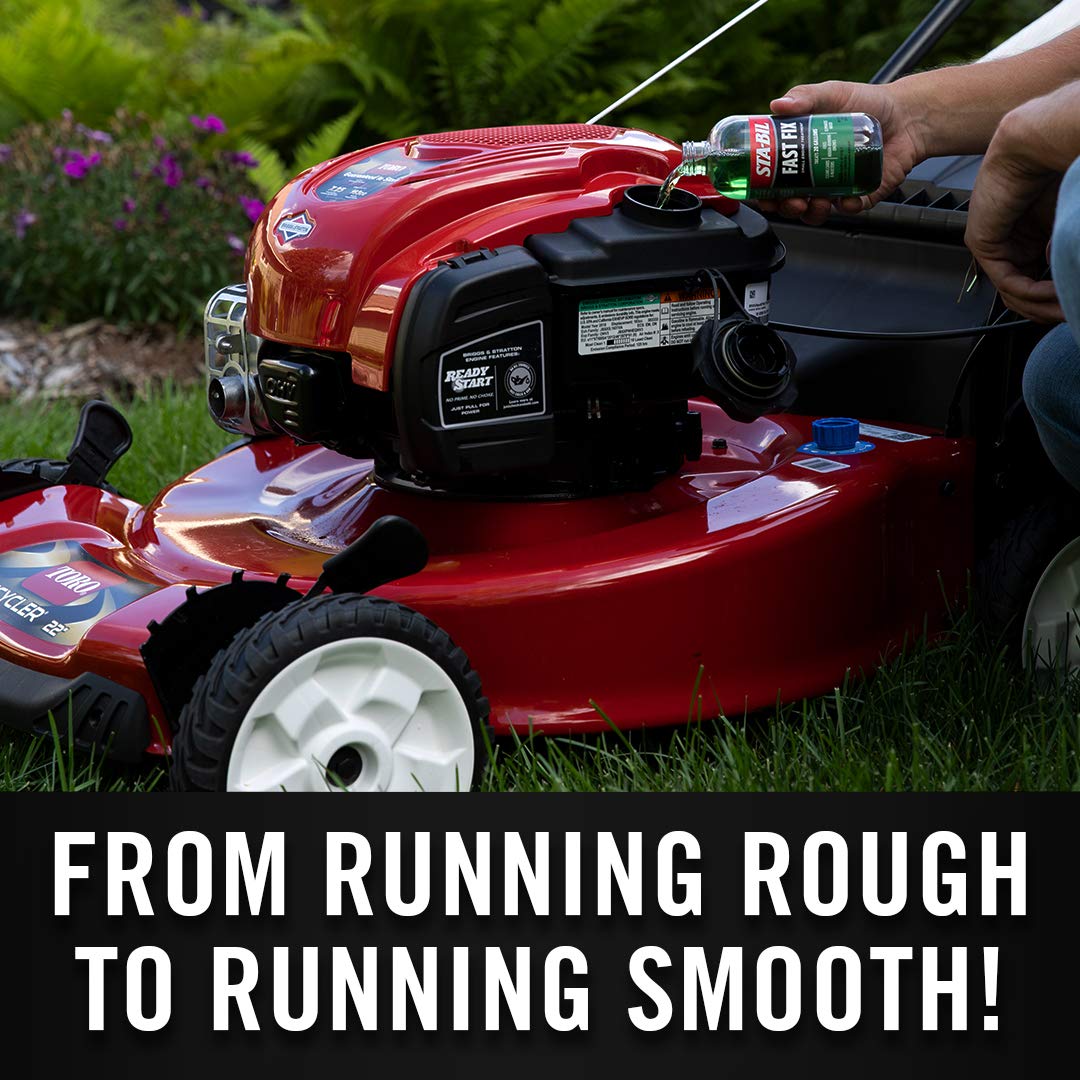 STA-BIL Fast Fix Small Engine Treatment - 8oz (12 Pack) | Carburetor & Fuel Injector Cleaner for Rough Running Engines | Eliminates Water & Improves Performance | Ideal for Lawn Mowers, Generators & Outdoor Power Equipment