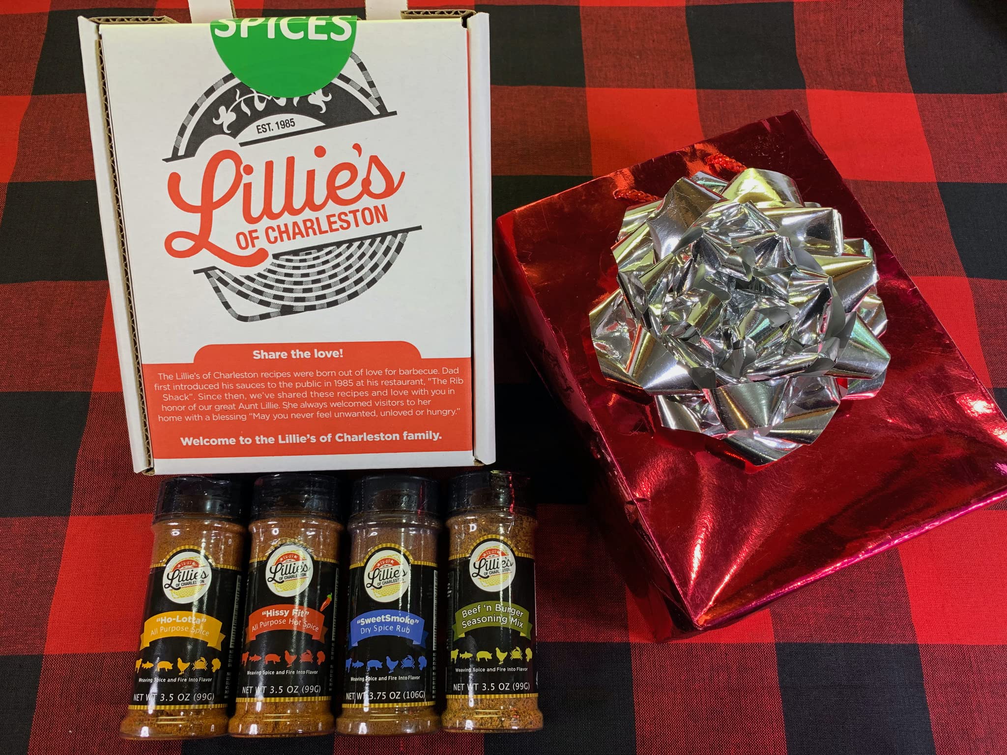 Premium LOC Gift Box Set - 4 Spice Gift Boxes for Holidays, Birthdays & Corporate Gifting | Elegant Packaging for Spices, Tea, Coffee & Gourmet Food Gifts