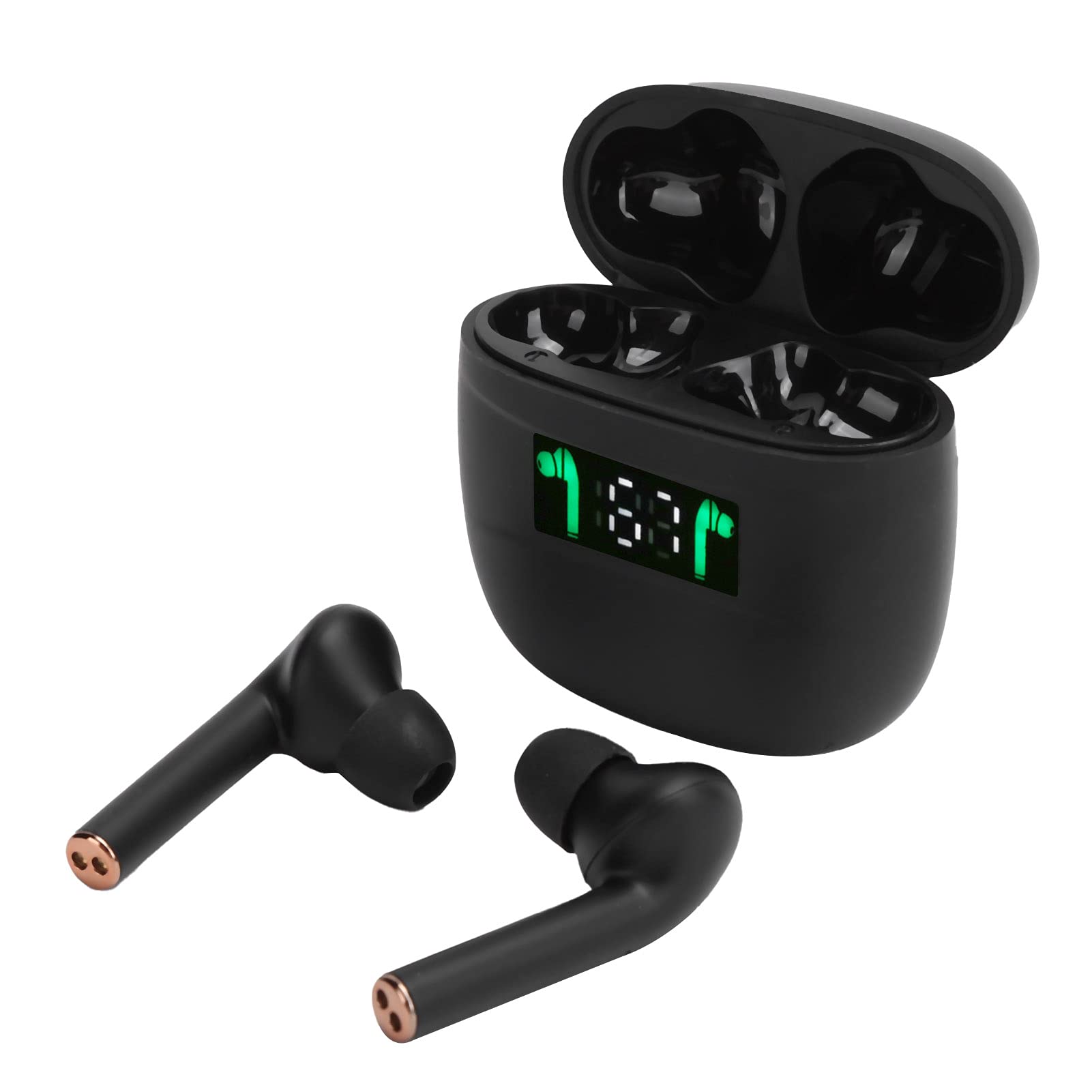 J3 Pro Wireless Earbuds Bluetooth 5.0 with Touch Control, 30H Playtime Charging Case, Noise Cancelling Headphones for Music Lovers, Travel, Workout & Gym - Perfect for Commuting, Running and Outdoor Activities