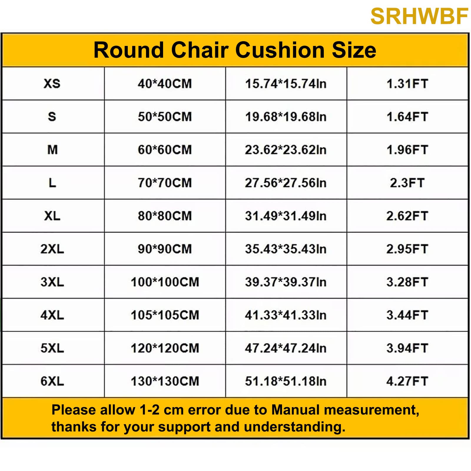 Thick Papasan Chair Cushion Pad - 4XL Beige Replacement Cushion for Egg Chairs, Saucer Chairs, Rattan Swivel Chairs & Swing Chairs | Indoor & Outdoor Use | Perfect for Patio, Garden, Sunroom & Living Room Relaxation