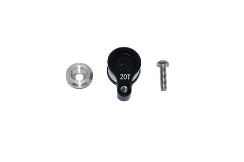 Losi 1/18 Mini-T 2.0 Aluminum Servo Horn - 3Pc Set for RC Truck Upgrades