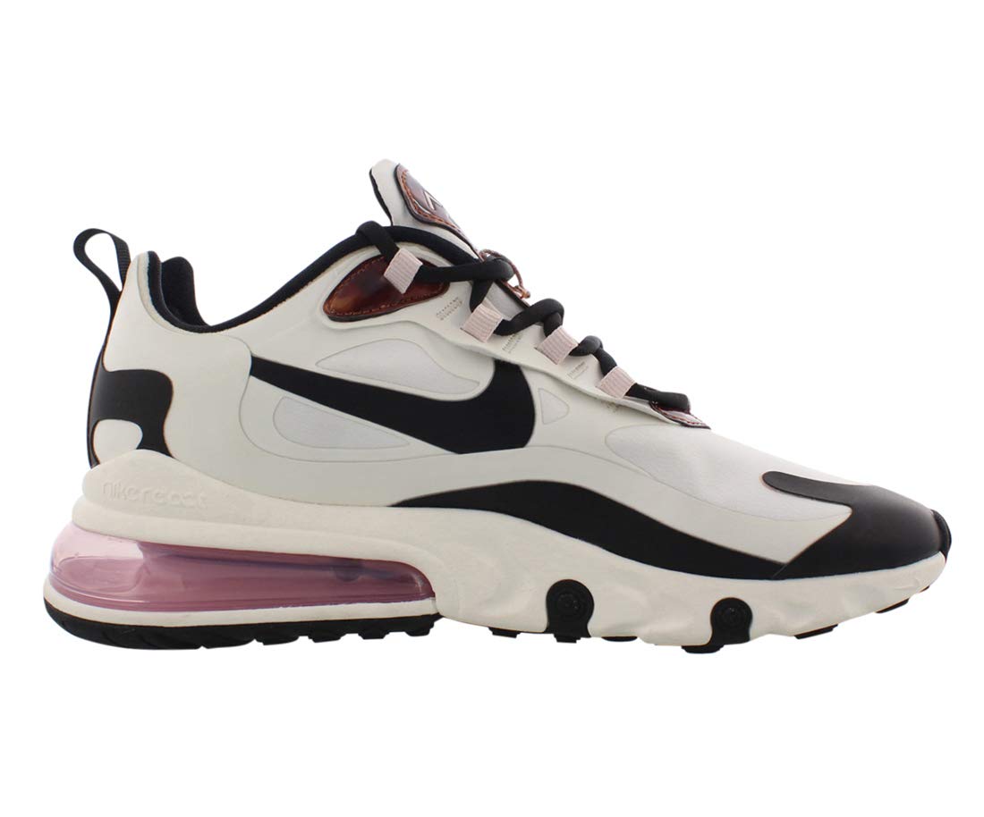 Nike Air Max 270 React Women's Running Shoes - White/Black (CU4752-100) Size 8.5 | Comfortable Cushioned Sneakers for Jogging, Gym Workouts & Casual Wear