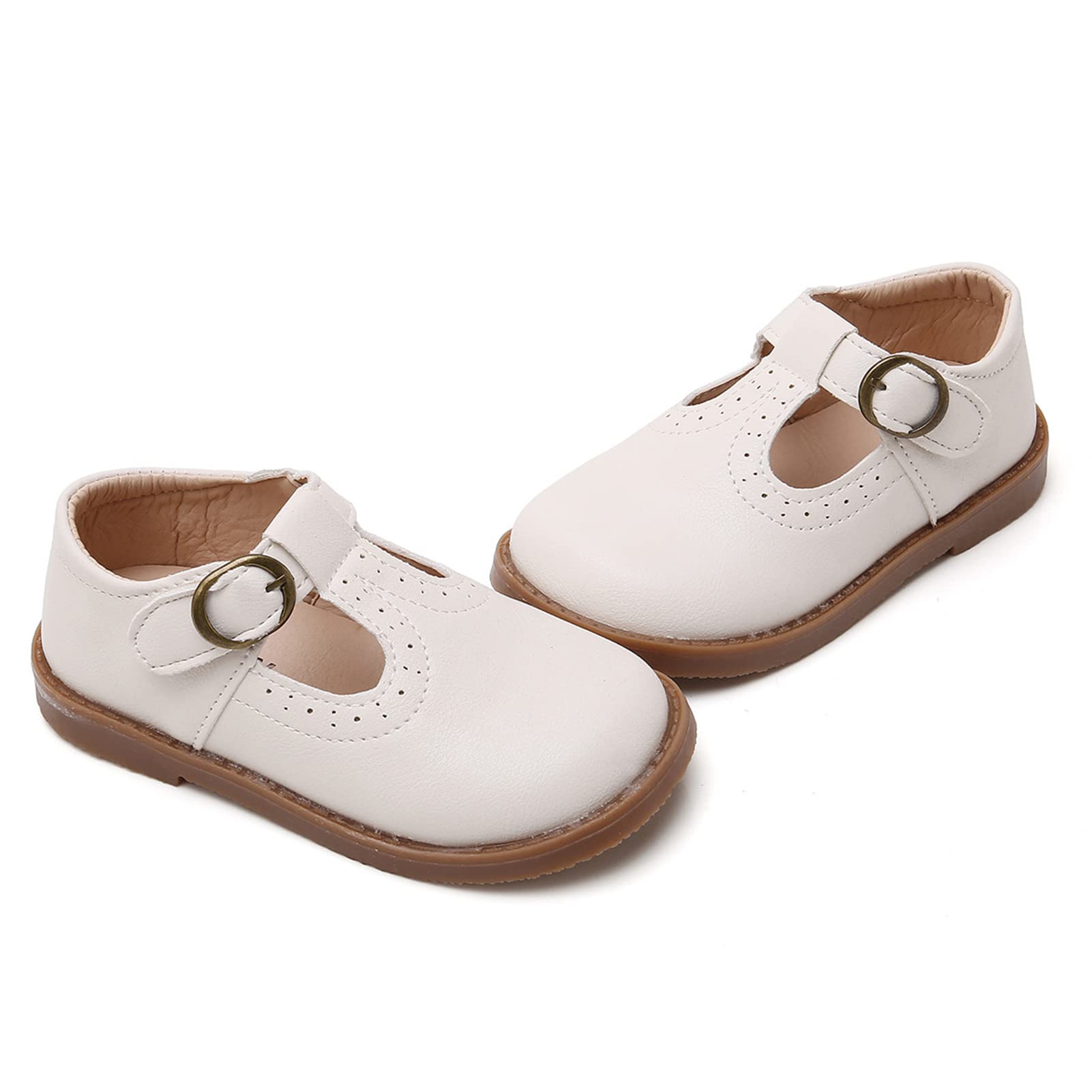 RVROVIC Little Girls Mary Jane Flats - Ballet Princess Toddler Dress Shoes for School, Birthday Party & Special Occasions | Comfortable & Stylish Toddler Shoes for Everyday Wear