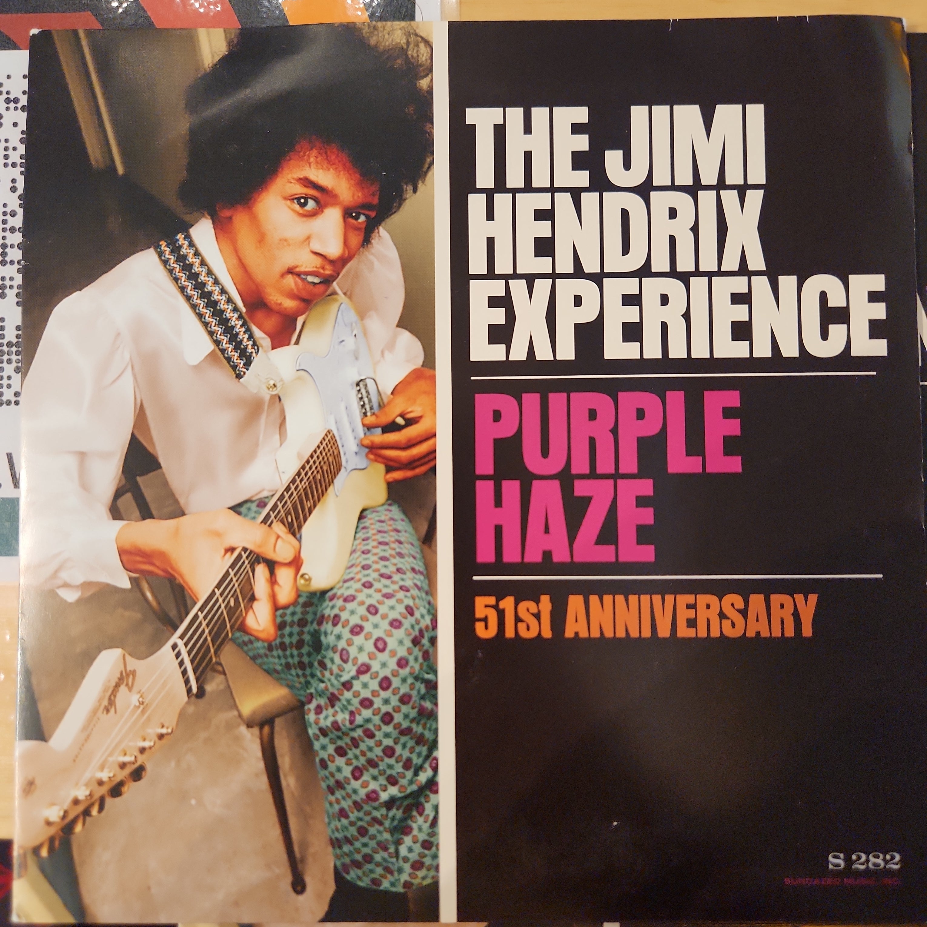 Jimi Hendrix Purple Haze 7-Inch Purple Vinyl Record - Limited Edition Collectible for Music Lovers & Vinyl Enthusiasts - Perfect for Home Listening, Gifts & Music Collections