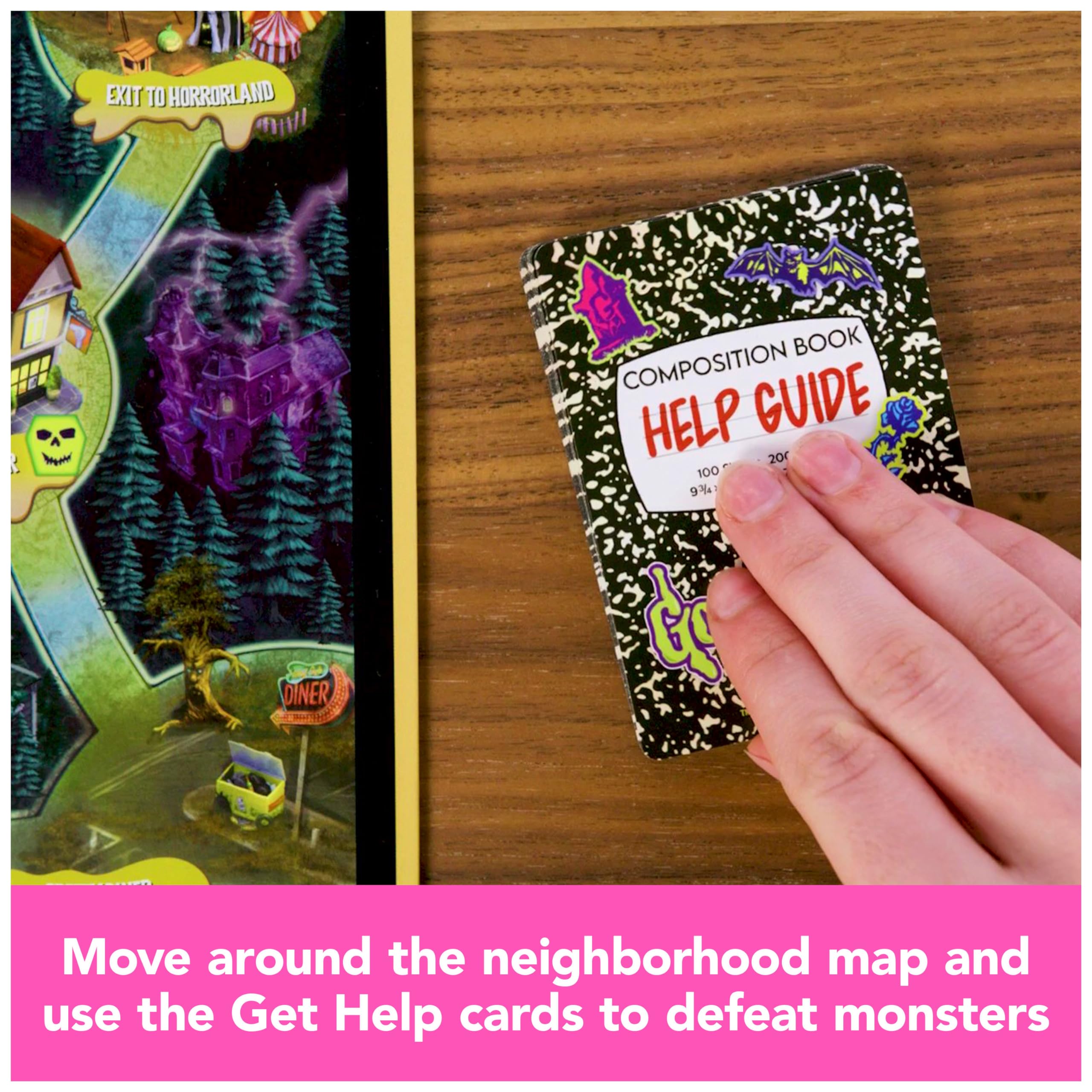 Goosebumps The Game: Scary Fun Monster Board Game for Kids Ages 8+ | Perfect for Family Game Nights and Halloween Parties