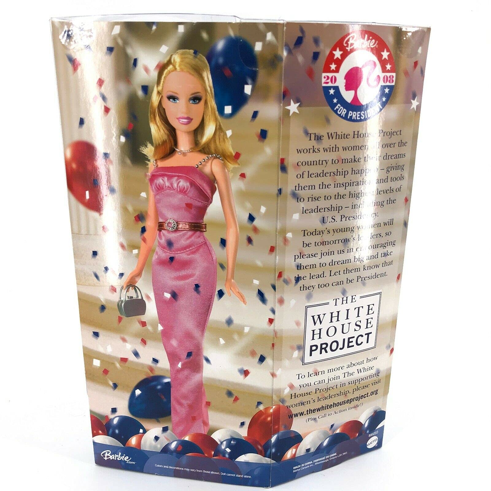 2008 Barbie President Doll Blonde - Collectible & Play