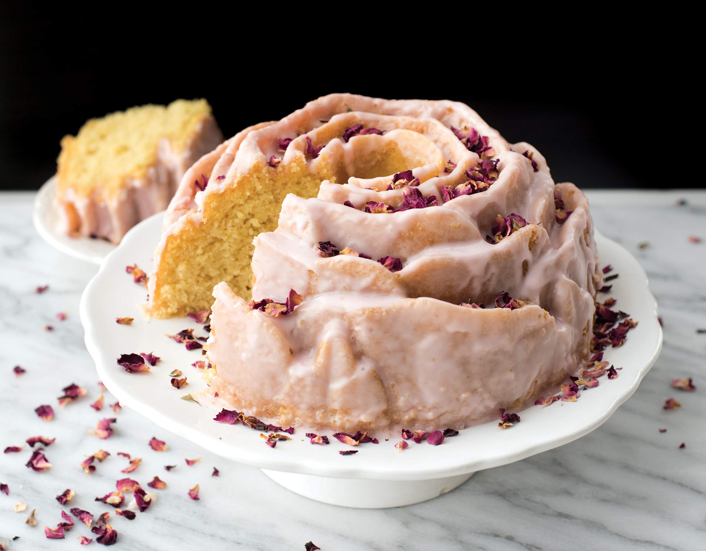 Nordic Ware Rose Cast Aluminum Bundt Pan - 6 Cup Nonstick Baking Pan for Cakes, Bread & Desserts - Perfect for Holidays, Parties & Home Baking