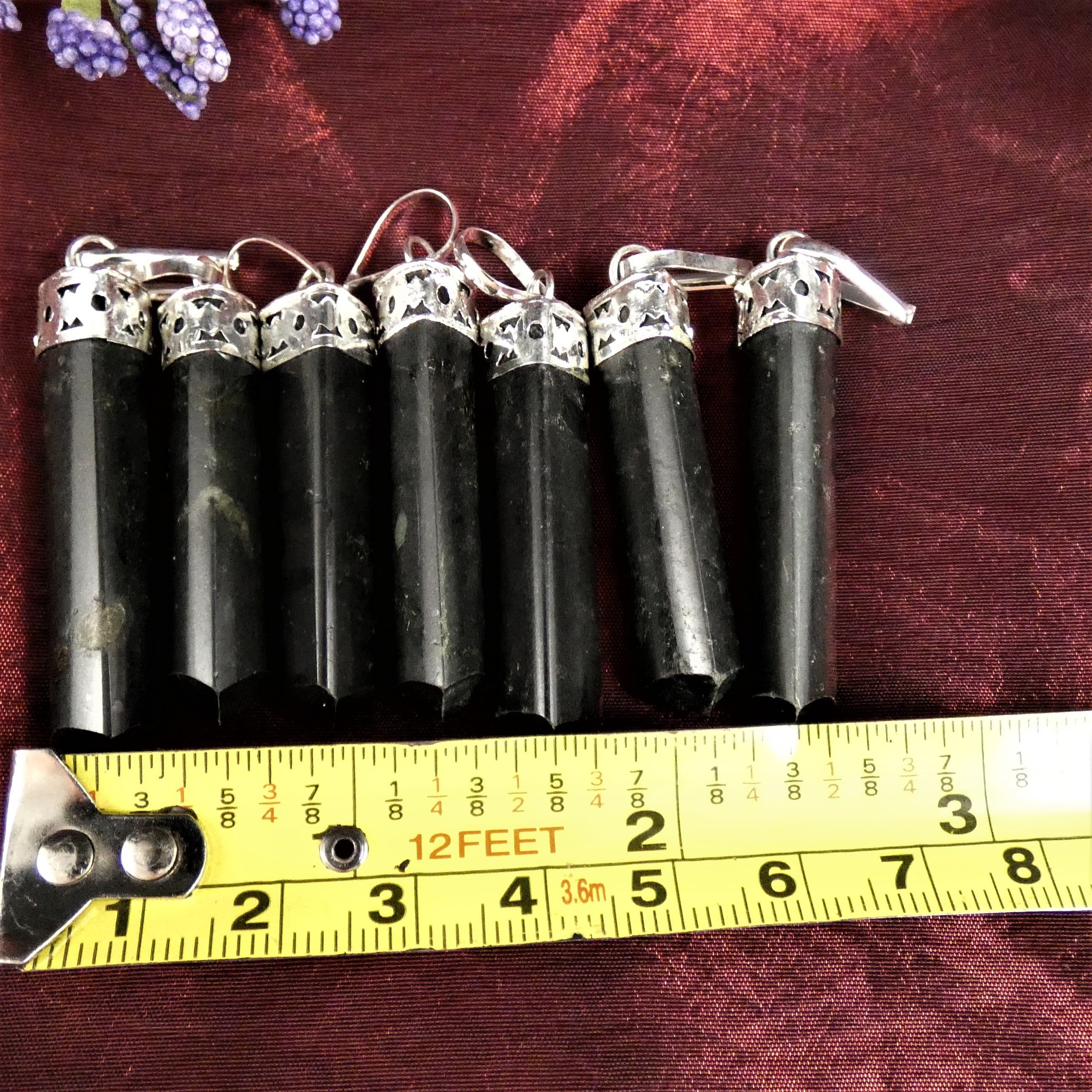 Black Tourmaline Pendant Necklace - Natural Healing Crystal Jewelry for Protection & Stress Relief - Perfect for Meditation, Energy Cleansing & Spiritual Gifts