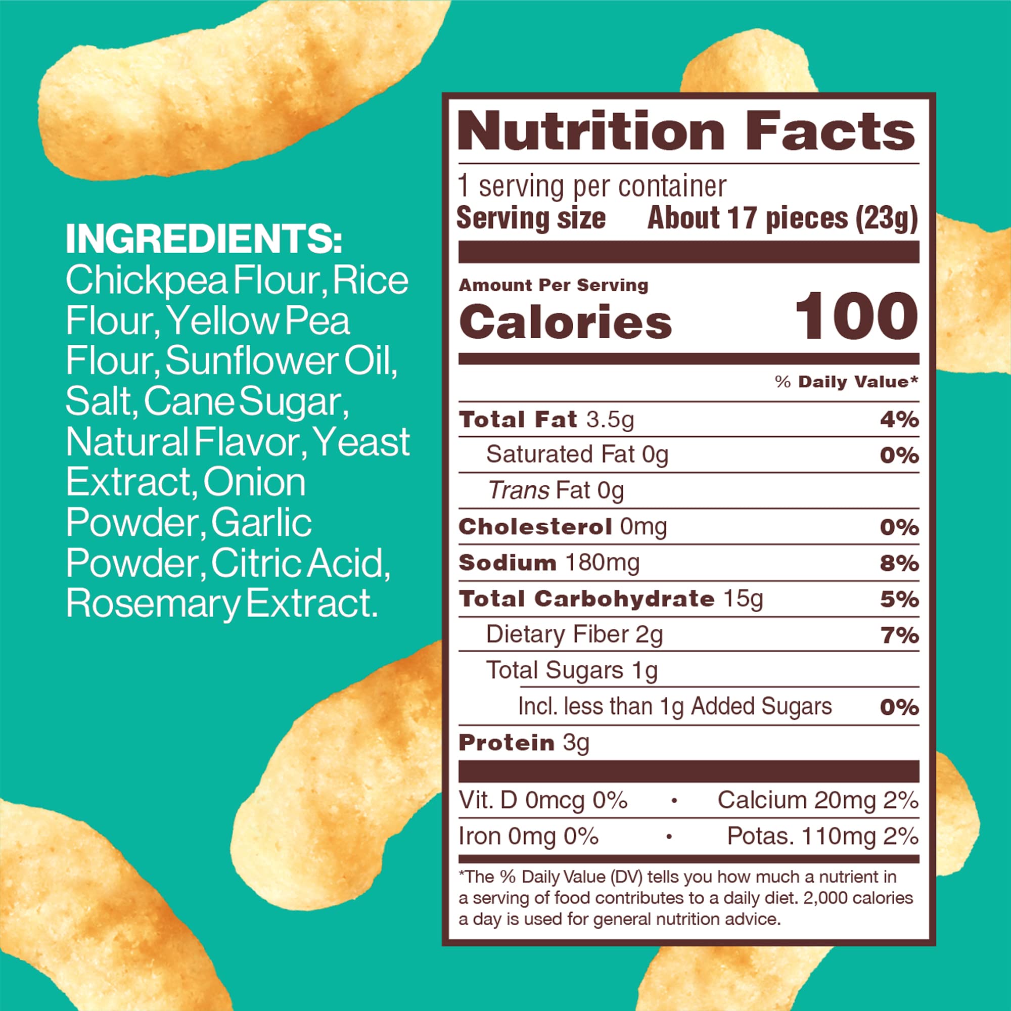 Hippeas Vegan White Cheddar Chickpea Puffs - 0.8oz Pack of 30 | Gluten-Free, 3g Protein & 2g Fiber Crunchy Plant-Based Snacks | Perfect for School Lunches, Office Snacking & Healthy On-the-Go Treats