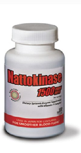 Naturally Vitamins Nattokinase Supplement - 120 Tablets for Heart Health & Blood Circulation Support | Supports Cardiovascular Wellness & Healthy Blood Flow