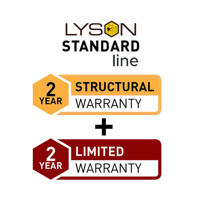 Lyson 18 Gallon Heated Aquarium Tank - Perfect for Tropical Fish, Reptiles & Aquatic Pets - Ideal for Home, Office & Classroom Use