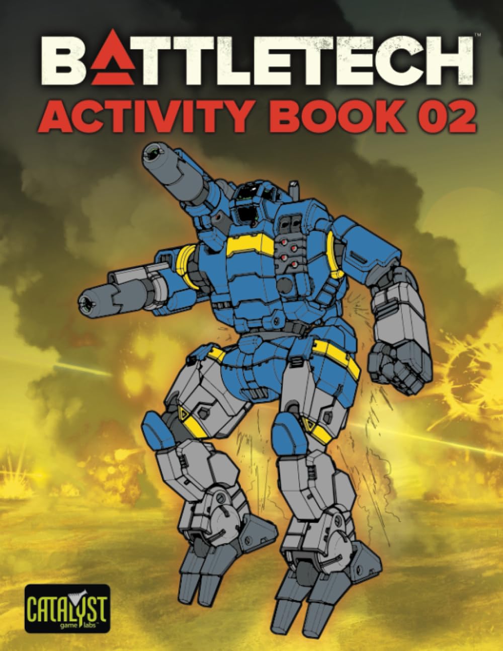 BattleTech Activity Book 02 - Fun Sci-Fi Games & Puzzles | Perfect for Fans of BattleTech Universe & Tabletop Gaming