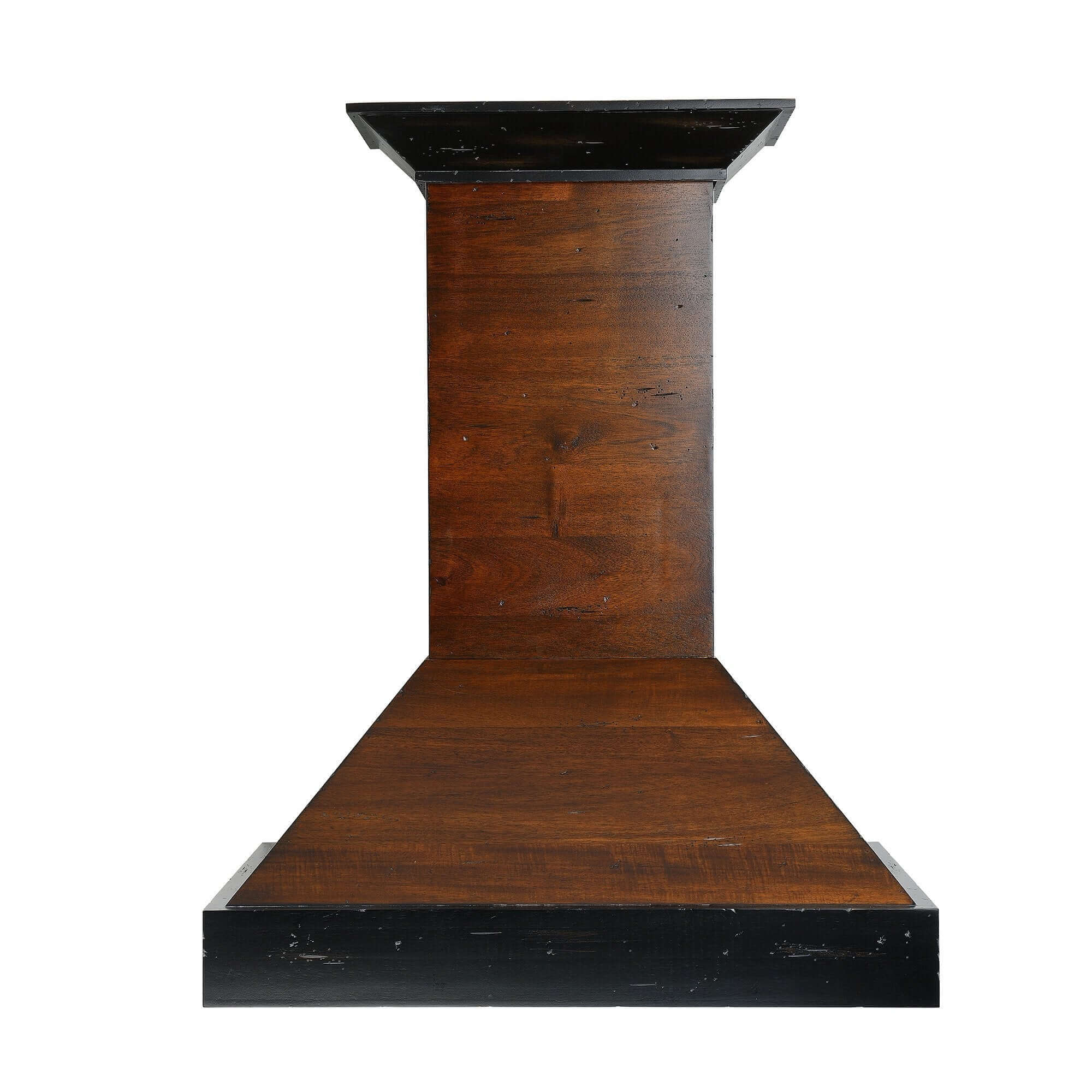 ZLINE 30 Inch Convertible Wall Mount Range Hood - Antigua & Walnut Finish - Kitchen Ventilation for Gas & Electric Stoves - Perfect for Modern & Rustic Kitchens (KBAR 30)