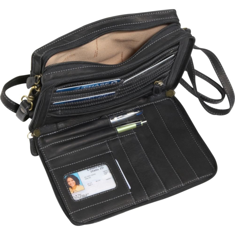 Ew Top Zip with Rear Organizer - Black One Size Travel Backpack for Women & Men - Perfect for Commuting, Hiking, Gym & Outdoor Adventures