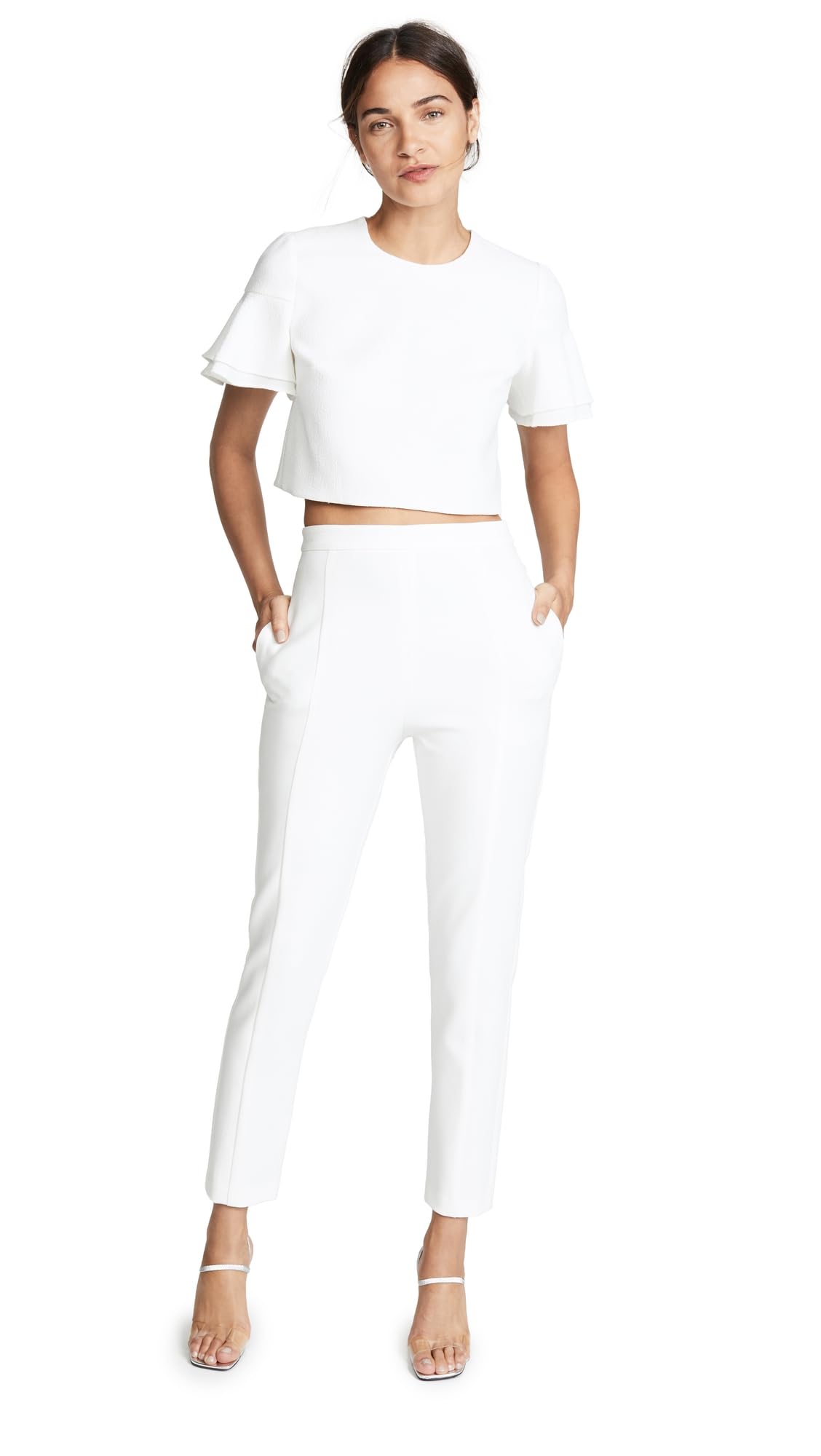 Black Halo Women's Syon 2-Piece Jumpsuit - Elegant Formal Pantsuit for Business, Office & Special Occasions | Plus Size Workwear & Evening Wear Outfit