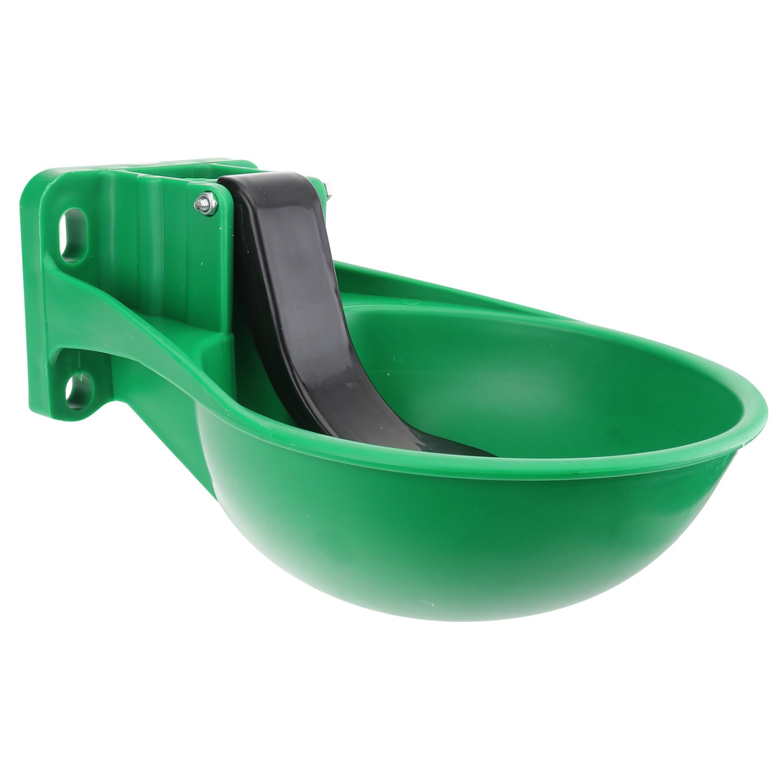 FRCOLOR 3Pcs Plastic Livestock Water Trough - Automatic Drinking Bowl for Horses, Cows, Sheep, Goats, Pigs & Dogs - Durable Animal Water Dispenser for Stable, Farm & Pasture Use