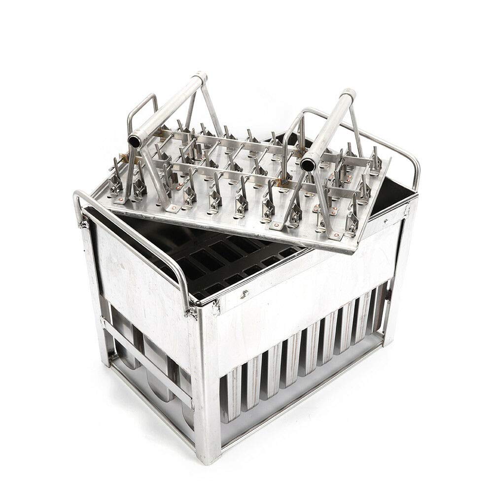 Ethedeal 30PCS Stainless Steel Ice Cream Stick Molds - DIY Popsicle Molds for Homemade Frozen Treats, Ice Lolly & Dessert Making - Perfect for Summer Parties, Kids Snacks & Family Kitchen Fun